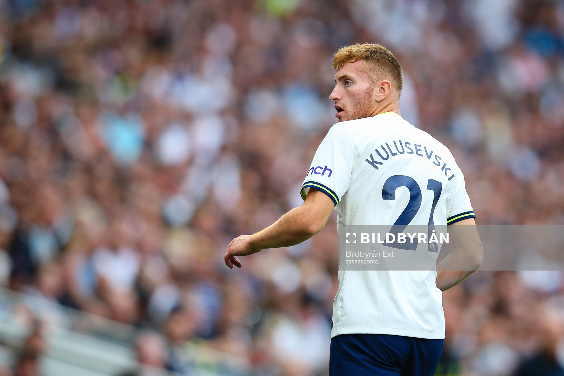 Dejan Kulusevski of Tottenham