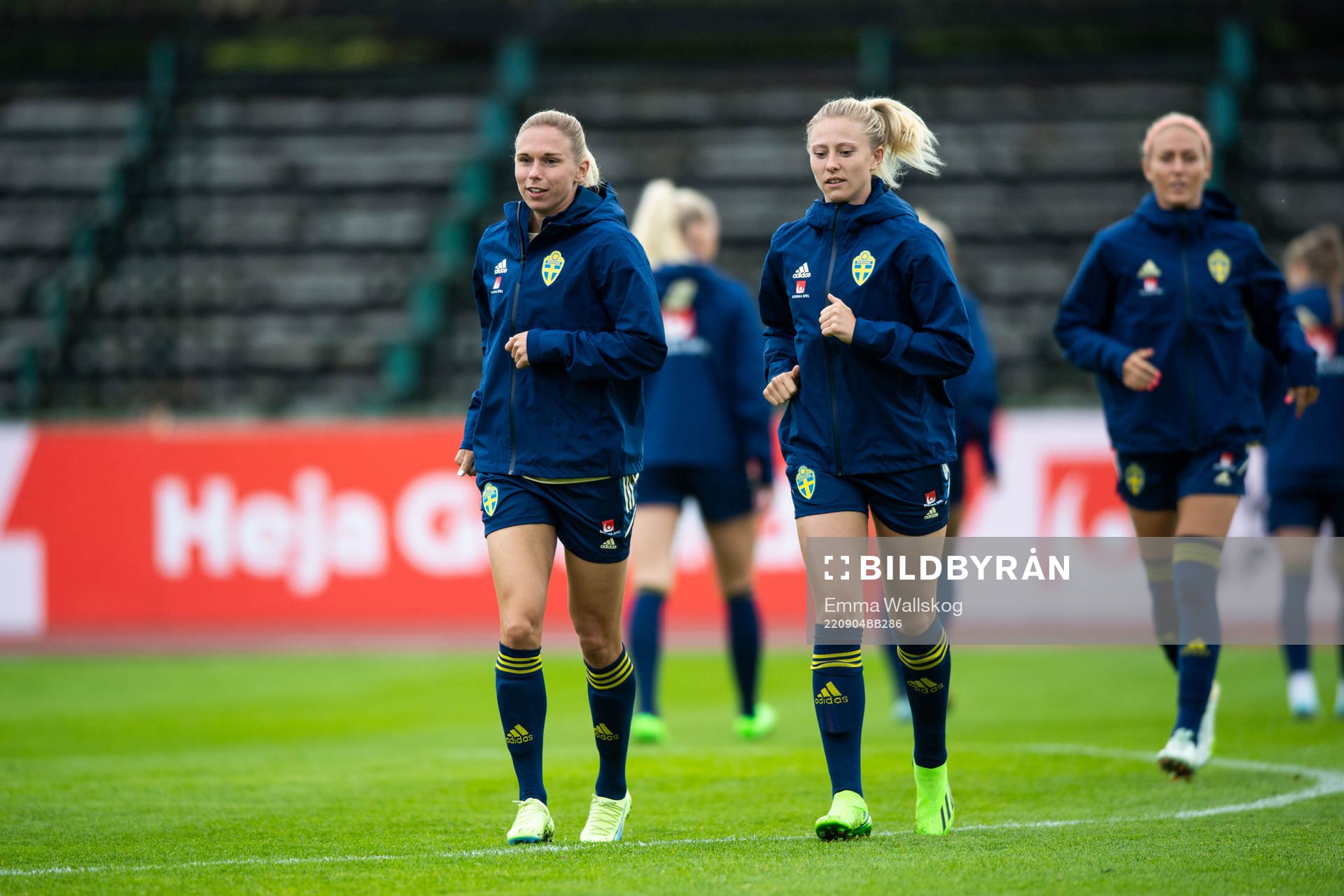Jonna Andersson and Rebecka Blomqvist
