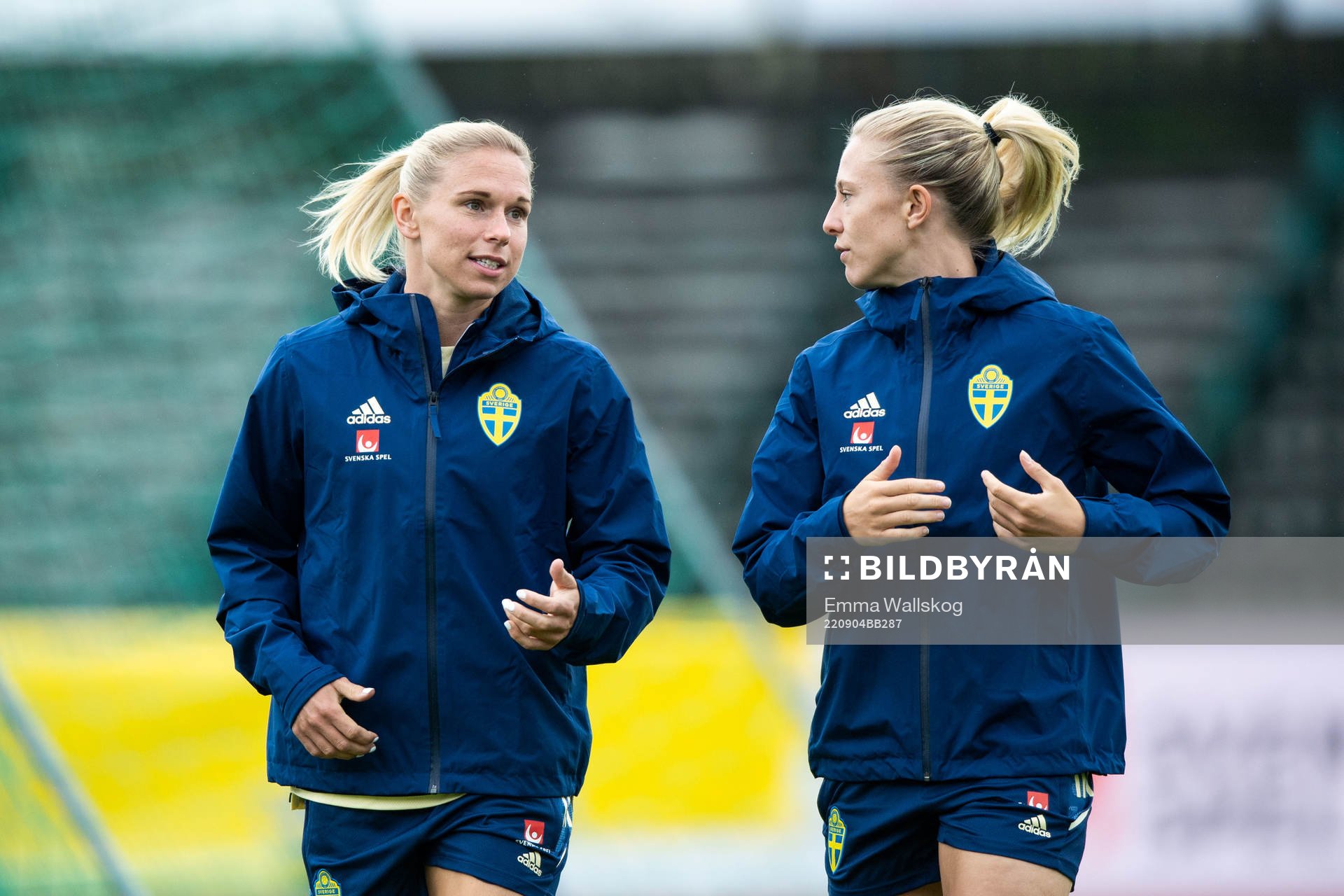 Jonna Andersson and Rebecka Blomqvist