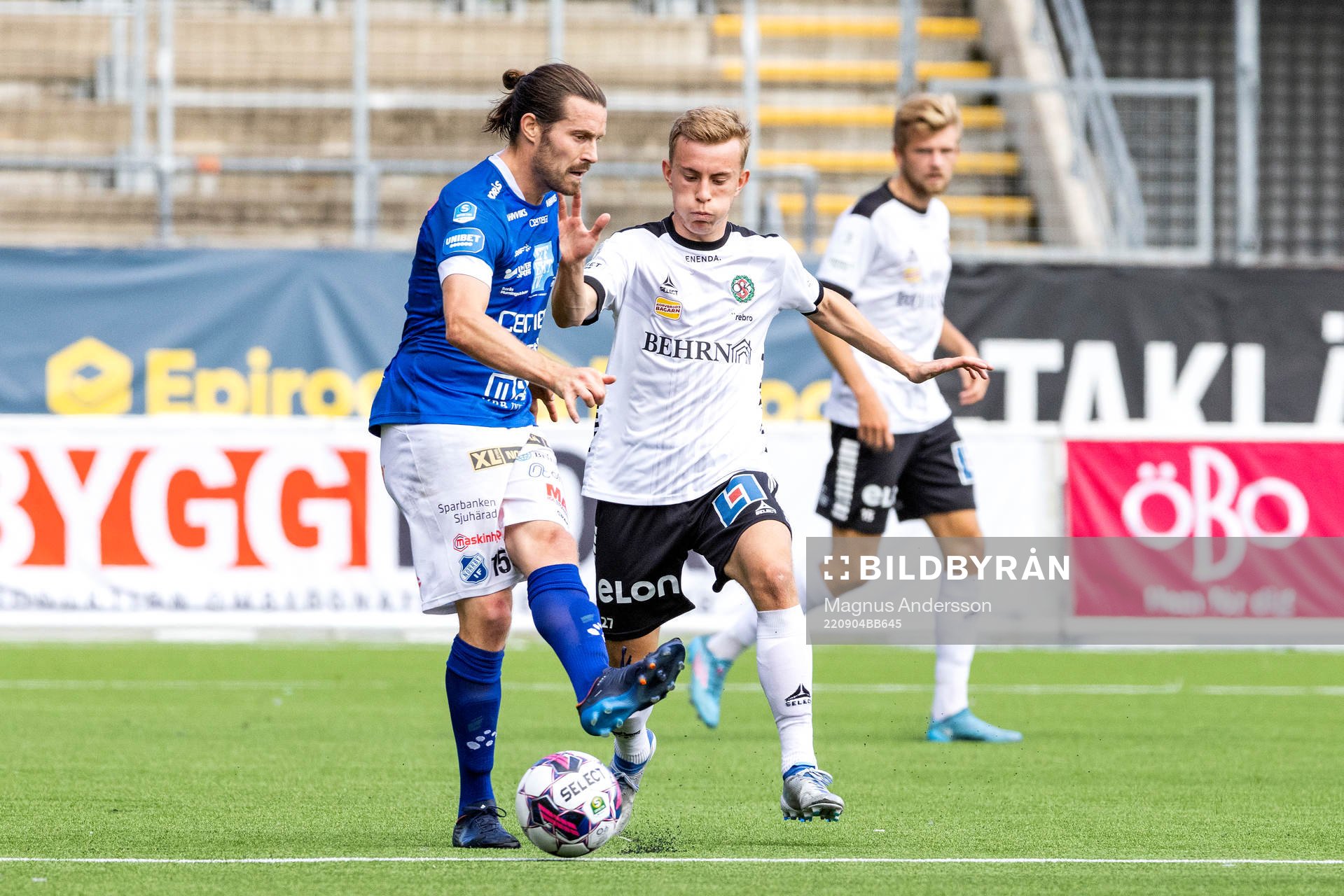 Norrbys Nino Osmanagic och Örebros Valgeir Valgeirsson