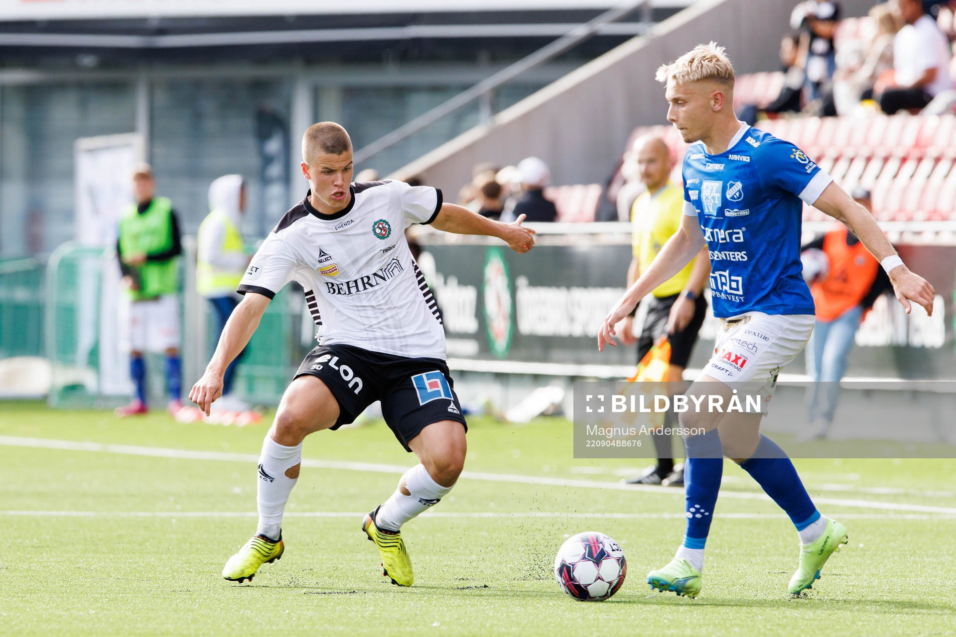 Örebros Samuel Dahl och Norrbys Johan Brannefalk