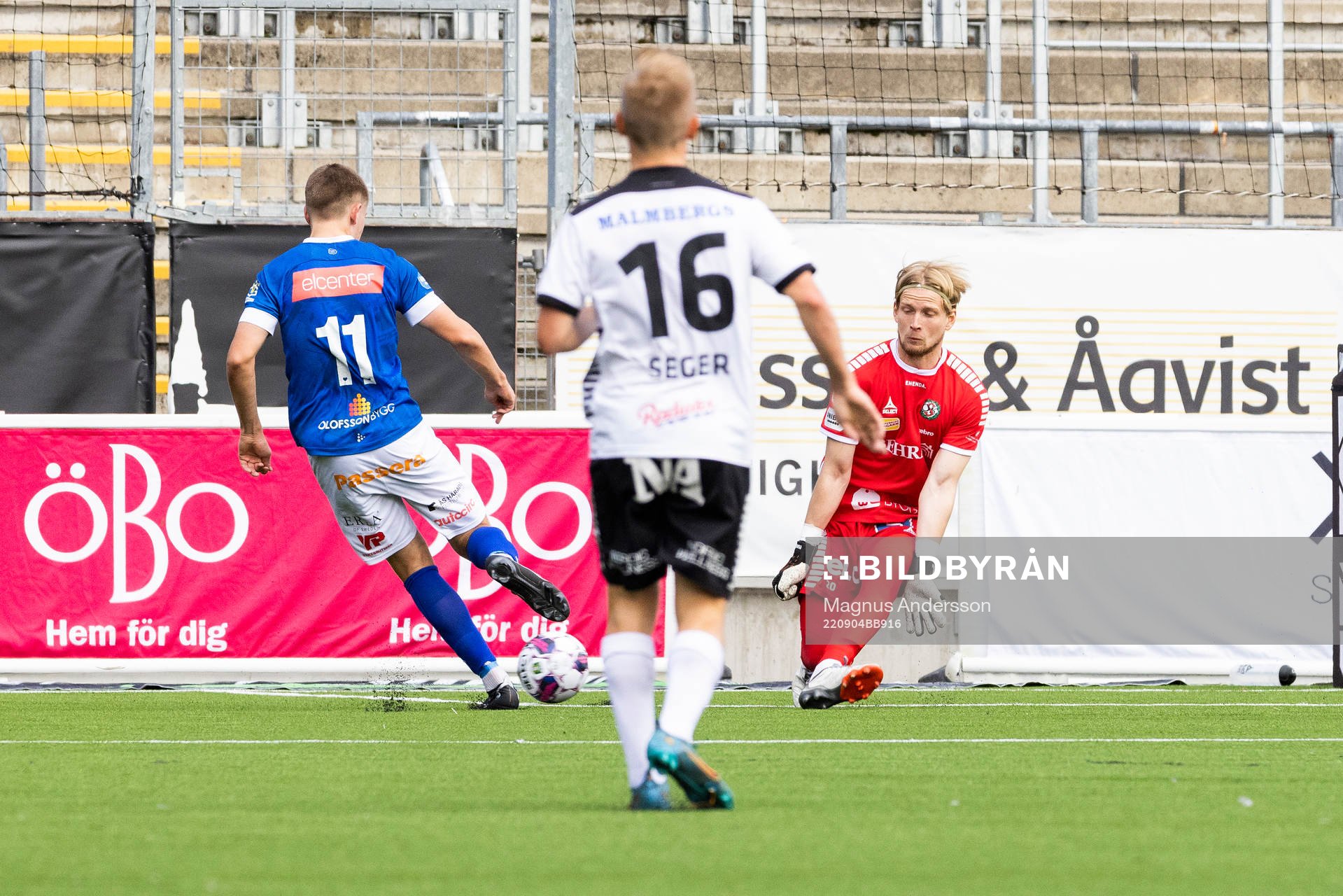 Örebros målvakt William Eskelinen
