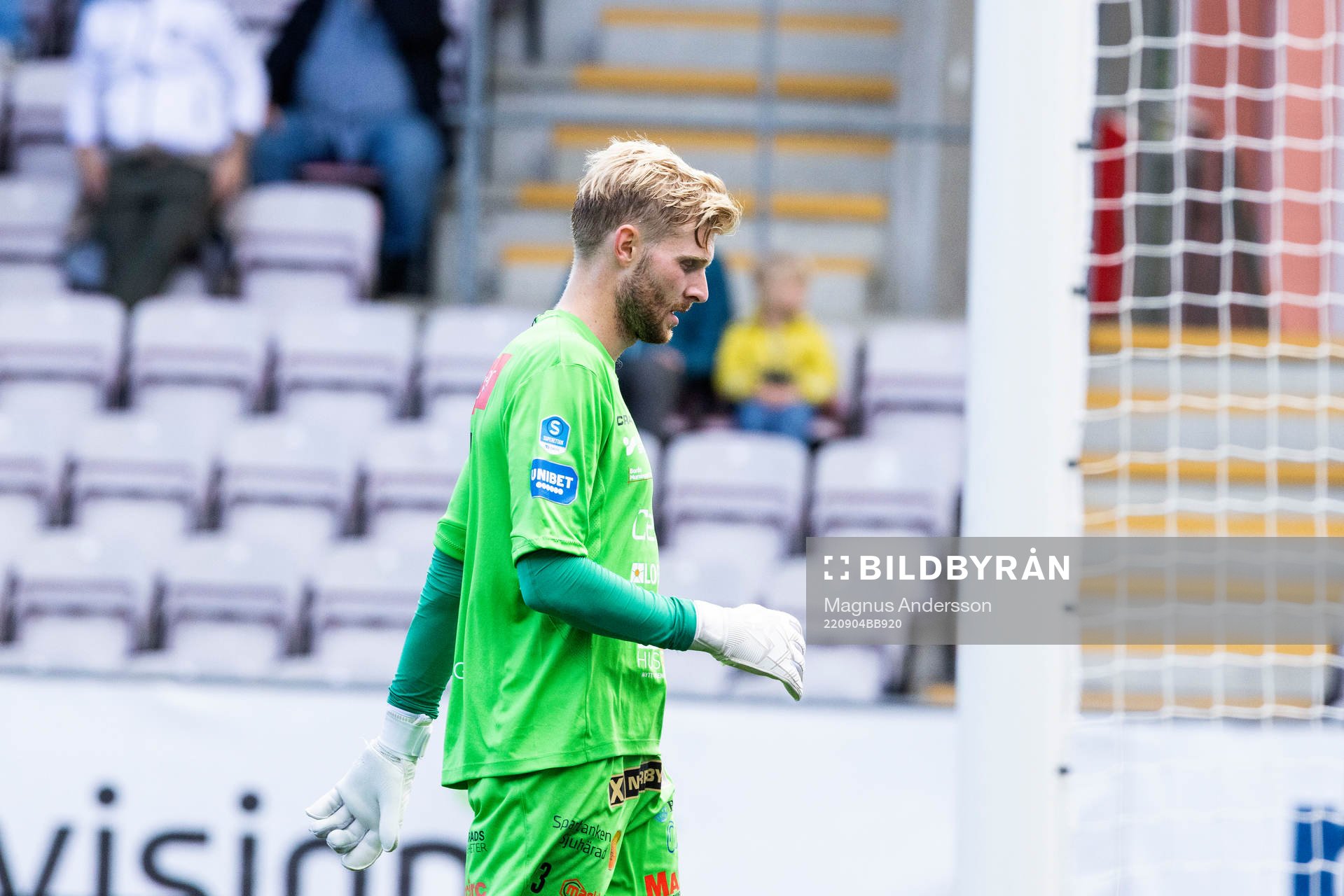 Norrbys målvakt Anton Cajtoft