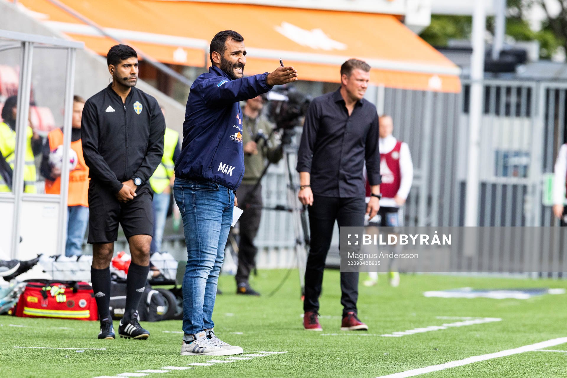 Norrbys tränare Mak Lind