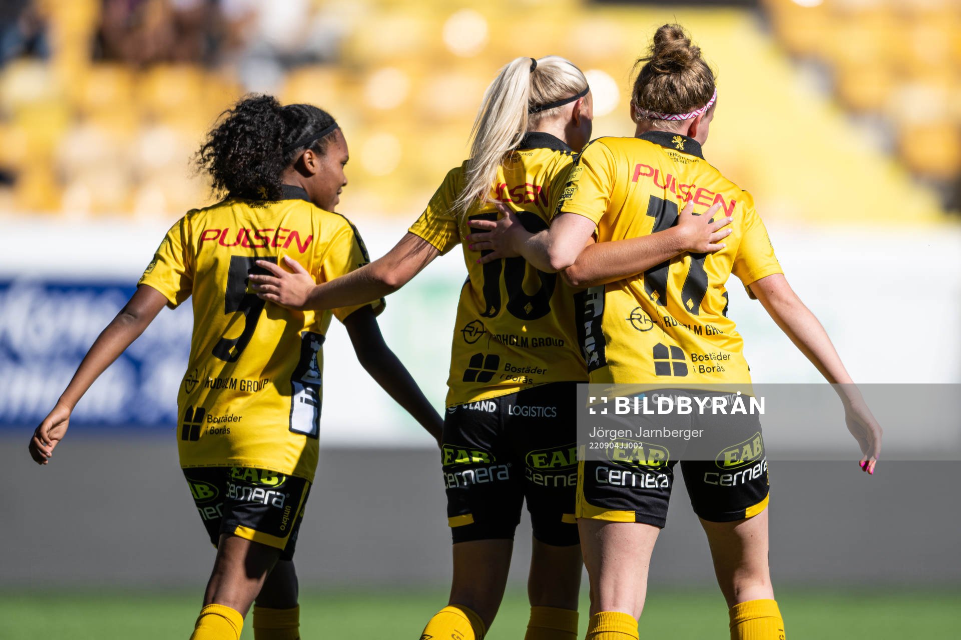 Elfsborgs spelare jublar