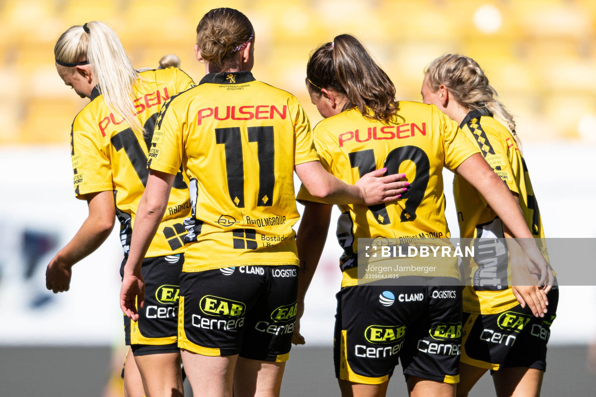 Elfsborgs spelare jublar