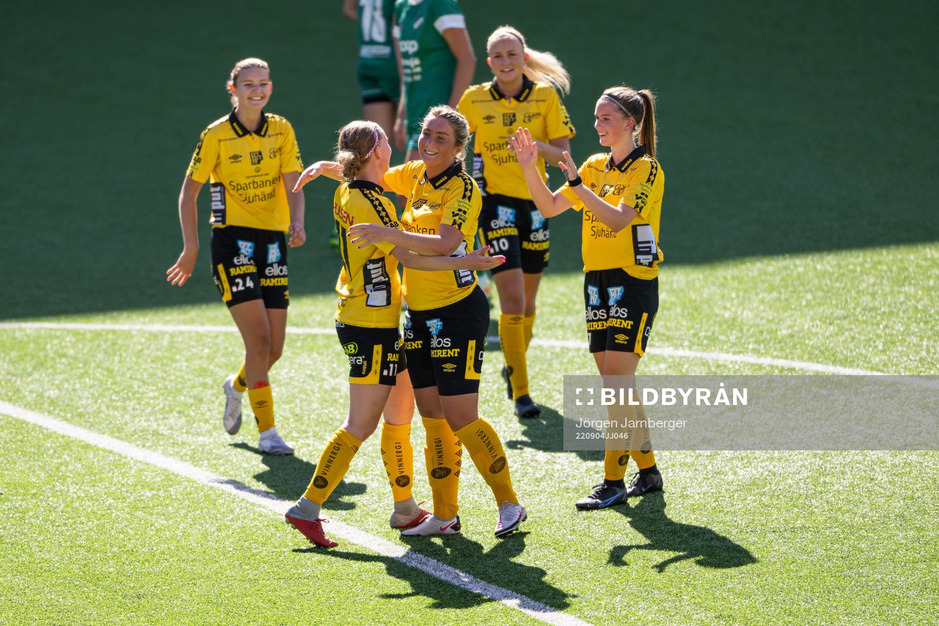 Elfsborgs spelare jublar