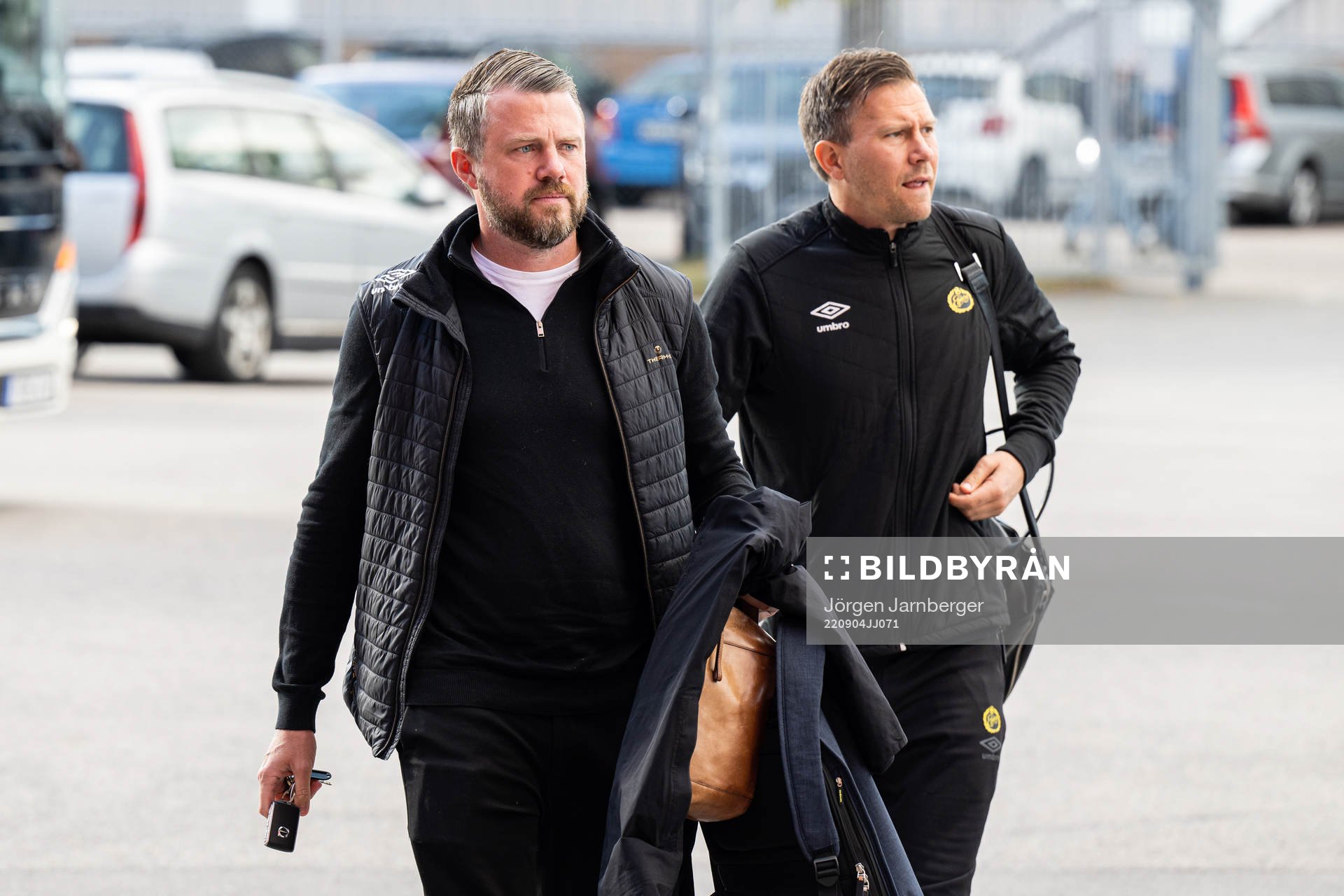 Elfsborgs manager Jimmy Thelin och assisterande tränare