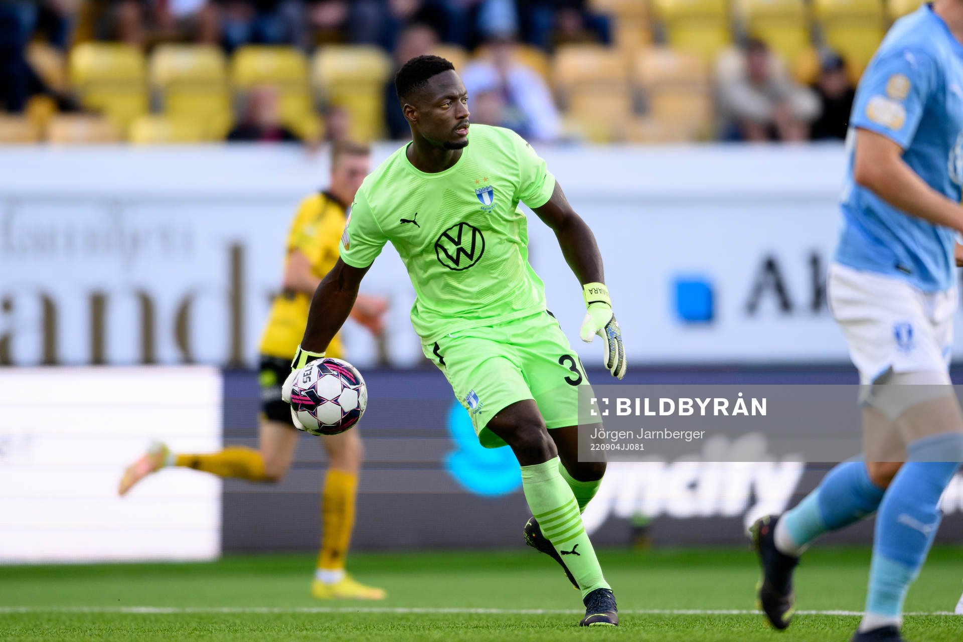 Malmö FFs målvakt Ismael Diawara
