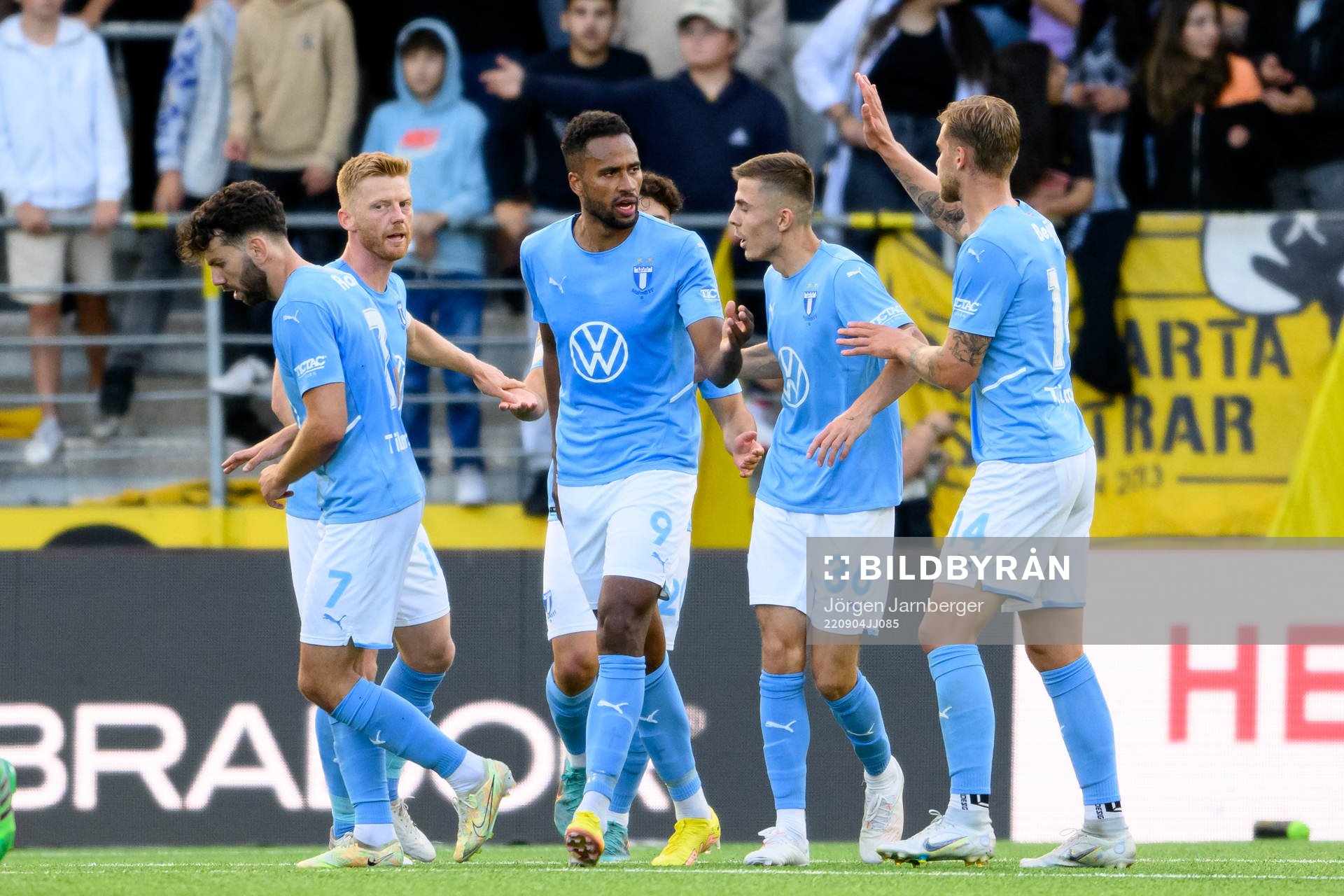 Malmö FFs Isaac Kiese Thelin jublar