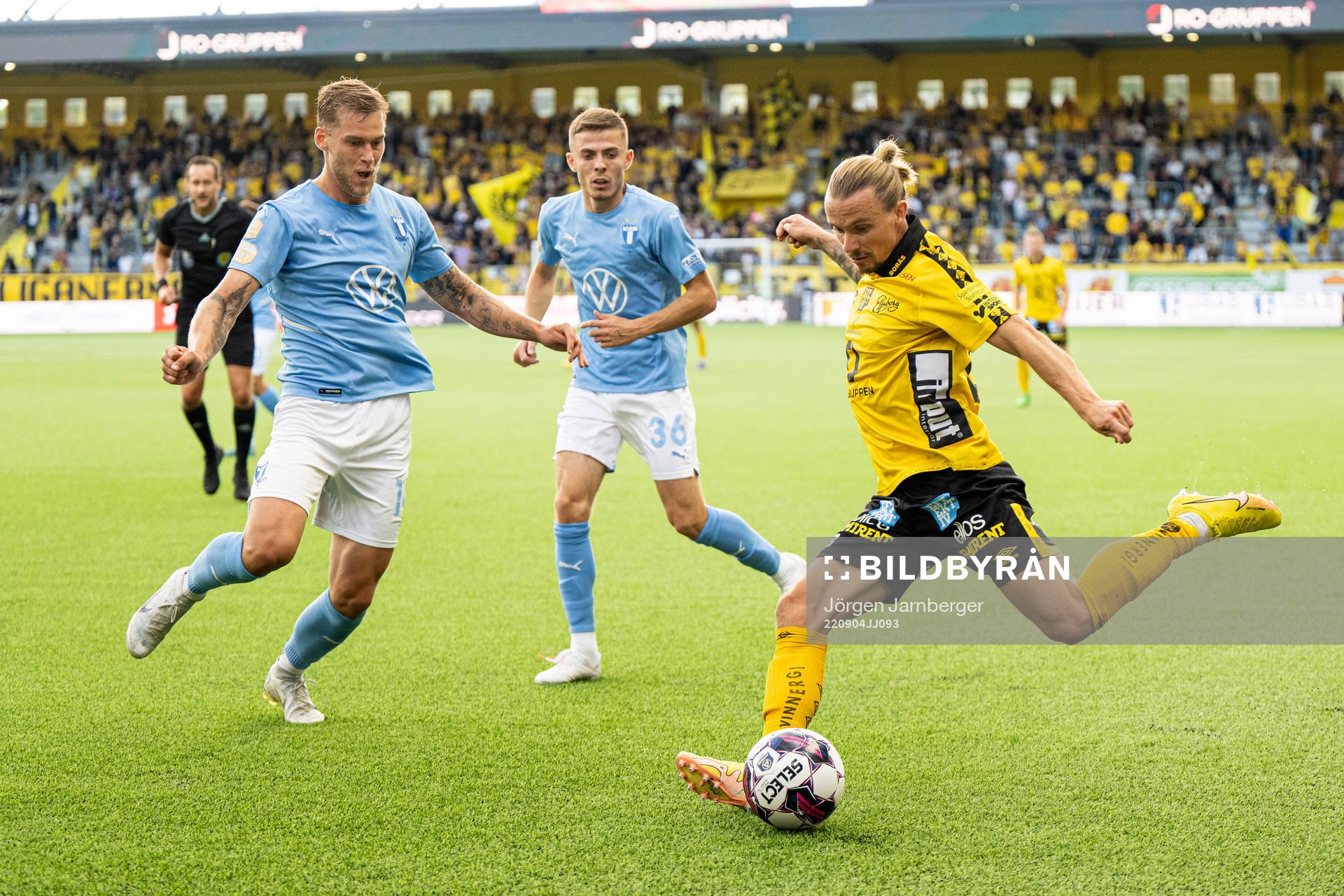 Malmö FFs Felix Beijmo och Patriot Sejdiu