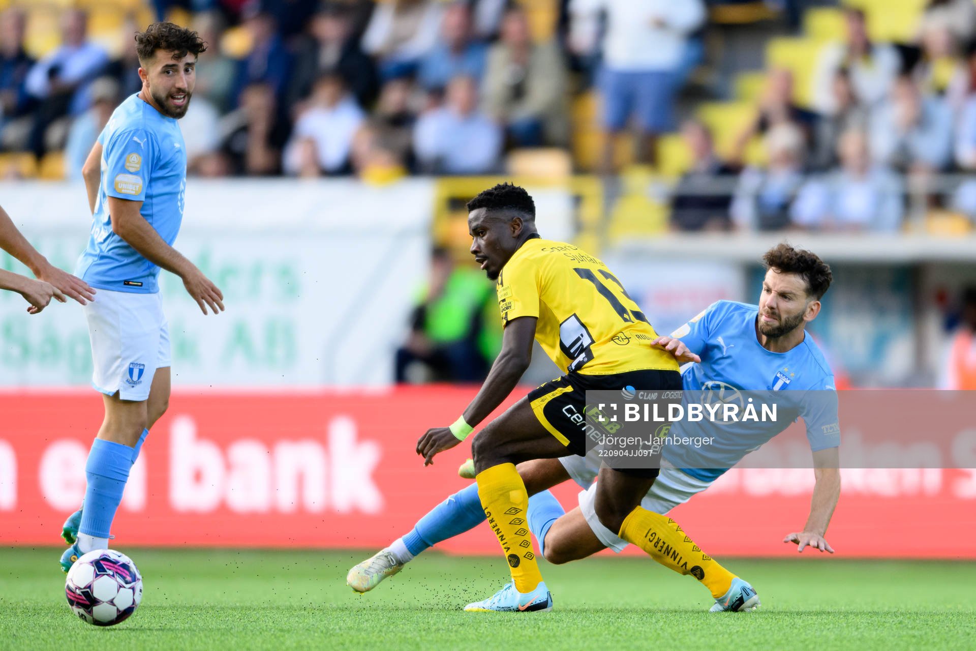 Elfsborgs Michael Baidoo och Malmö FFs Erdal Rakip