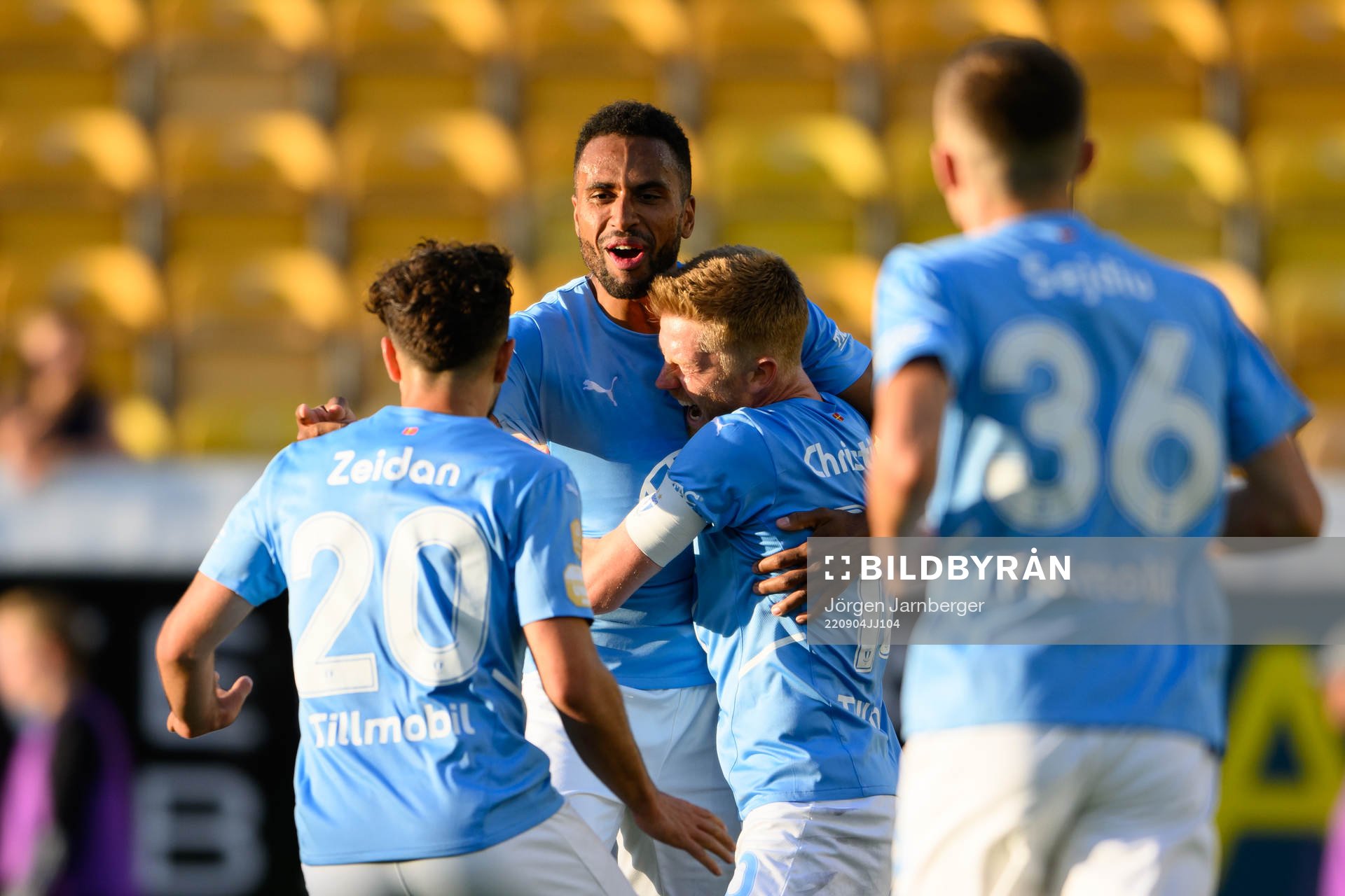 Malmö FFs Isaac Kiese Thelin jublar