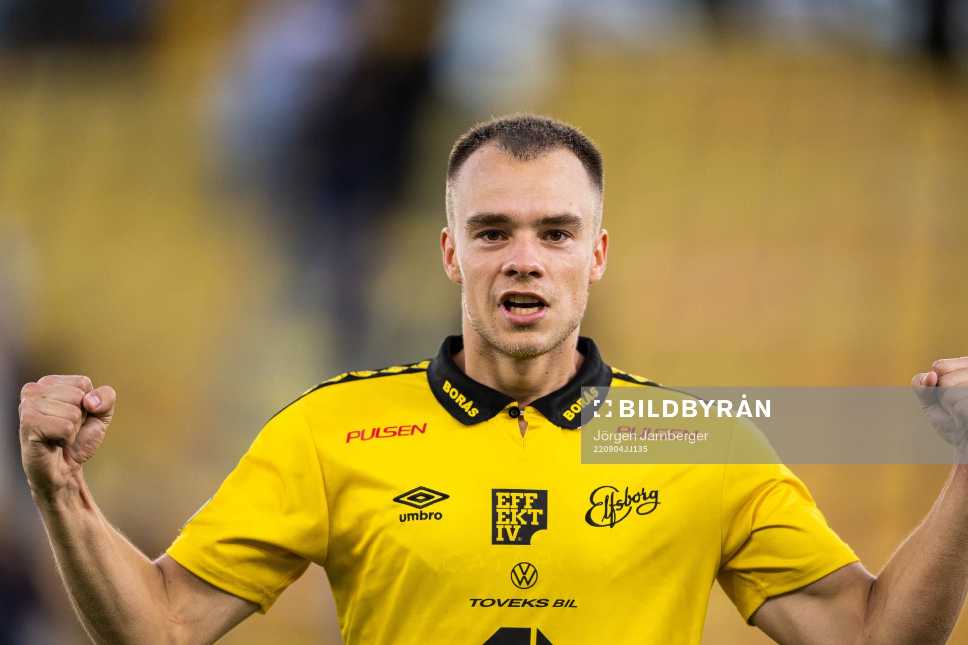 Elfsborgs Leo Väisänen jublar