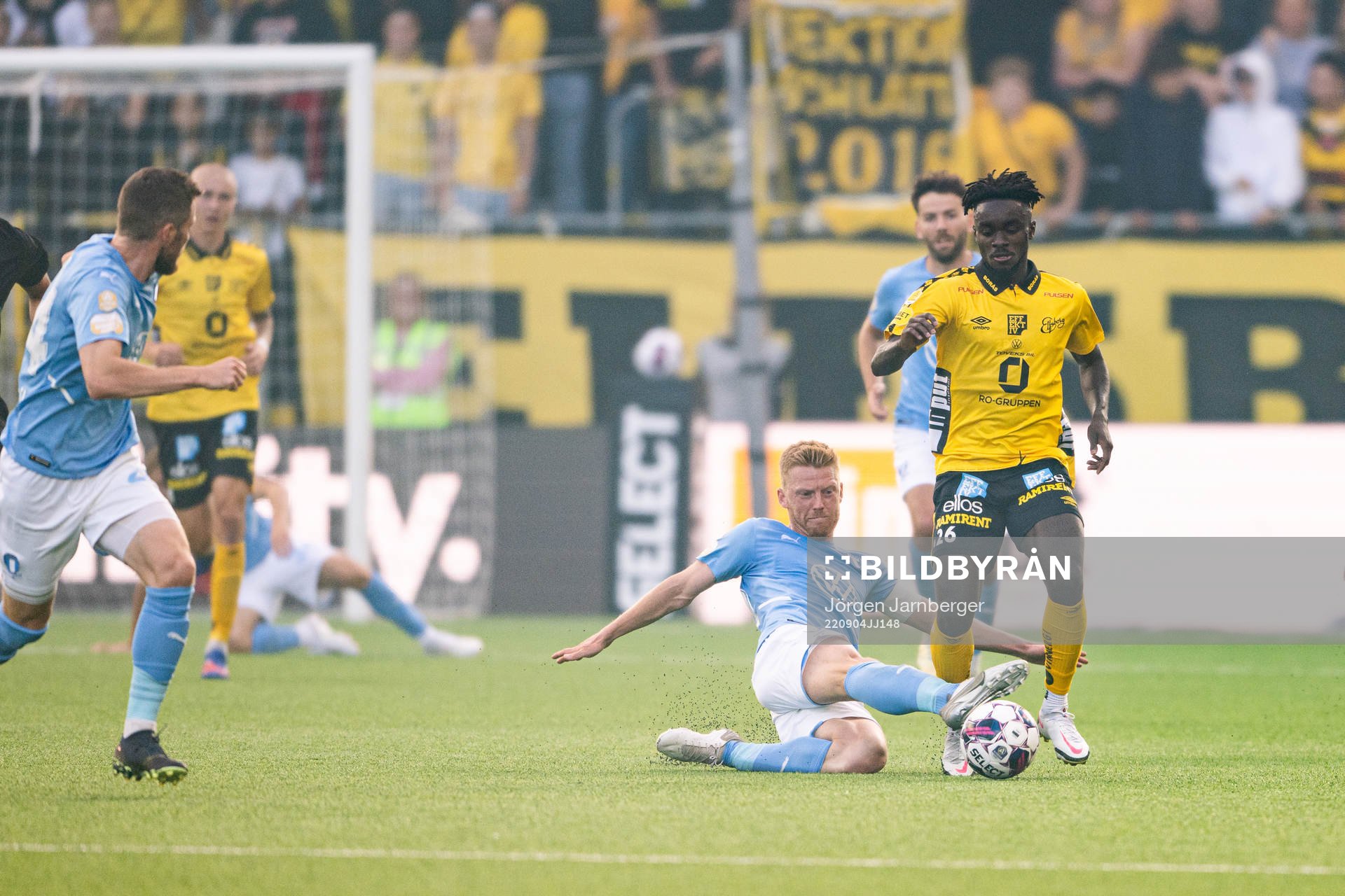 Malmö FFs Anders Christiansen och Elfsborgs Emmanuel