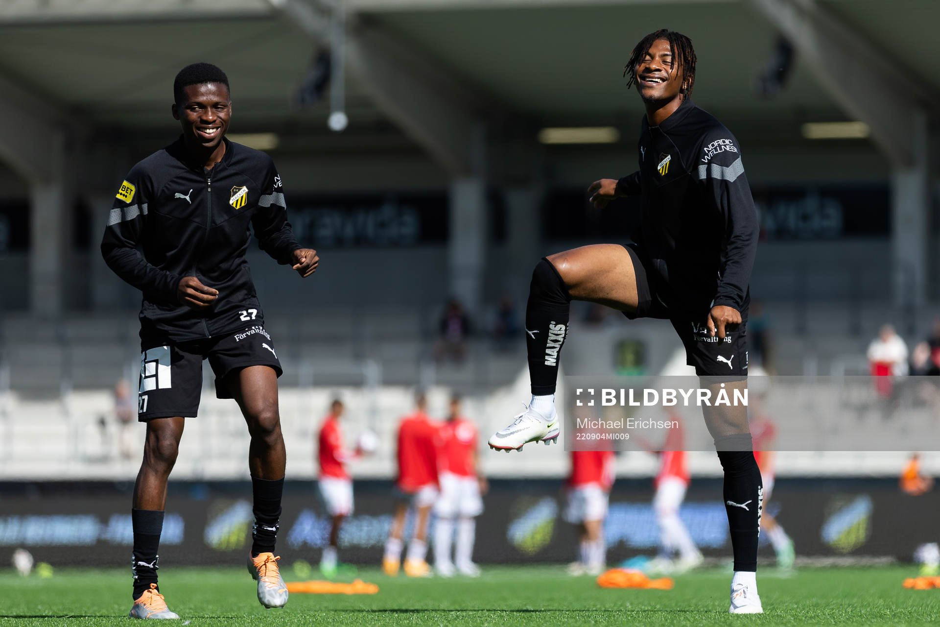 Häckens Akoua Romeo Amane och Franklin Degaulle Tebo