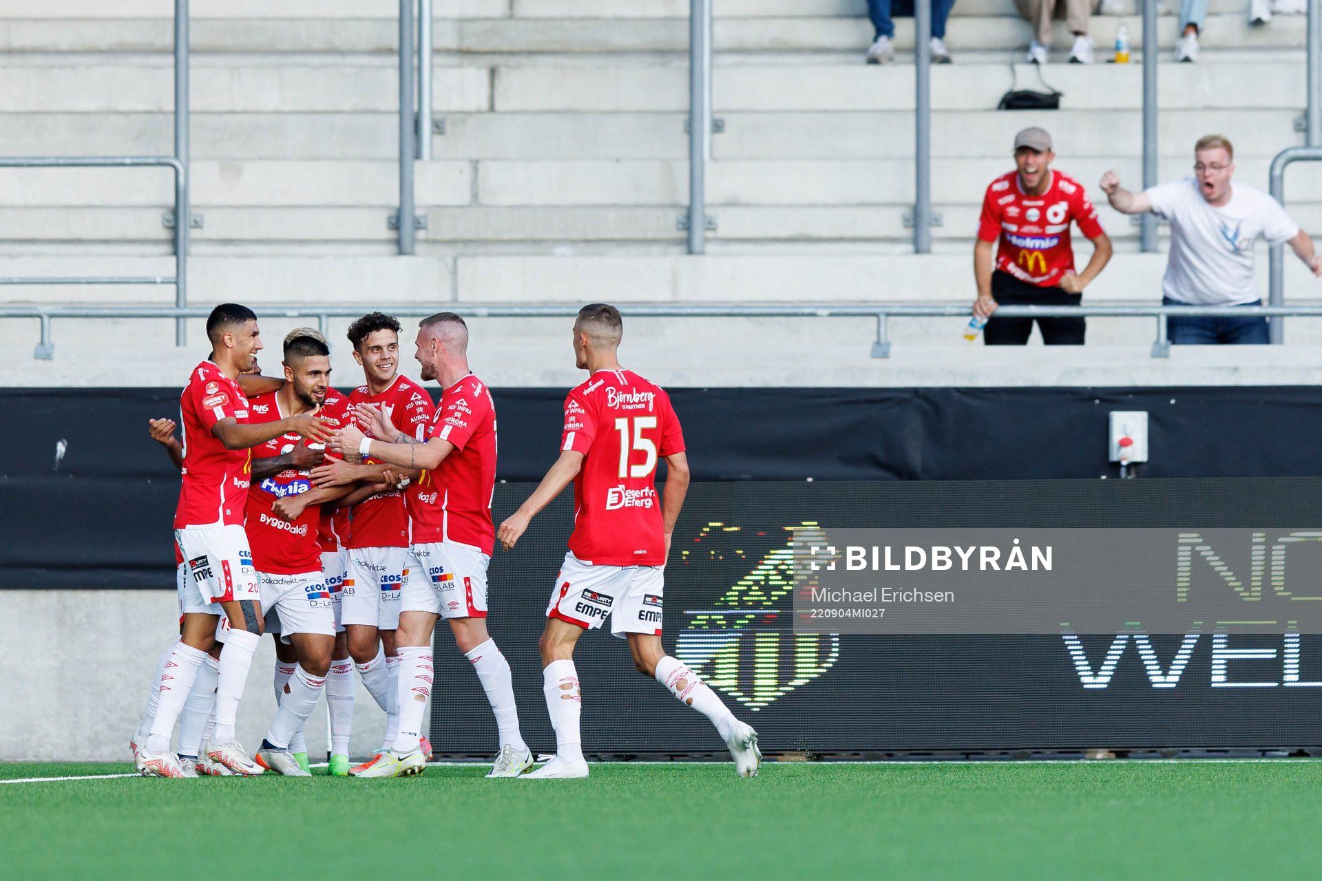 Degerfors Omar Faraj jublar
