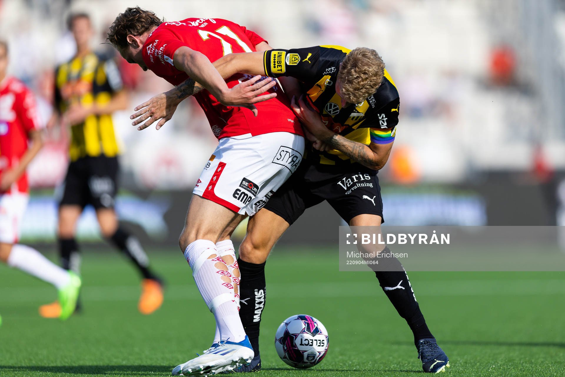 Degerfors Adam Carlen och Häckens Samuel Gustafson