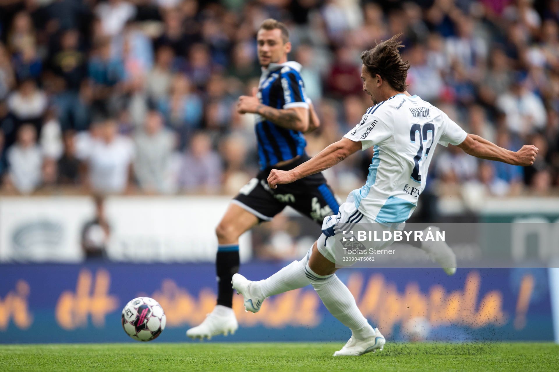 Djurgårdens Gustav Wikheim gör 0-1