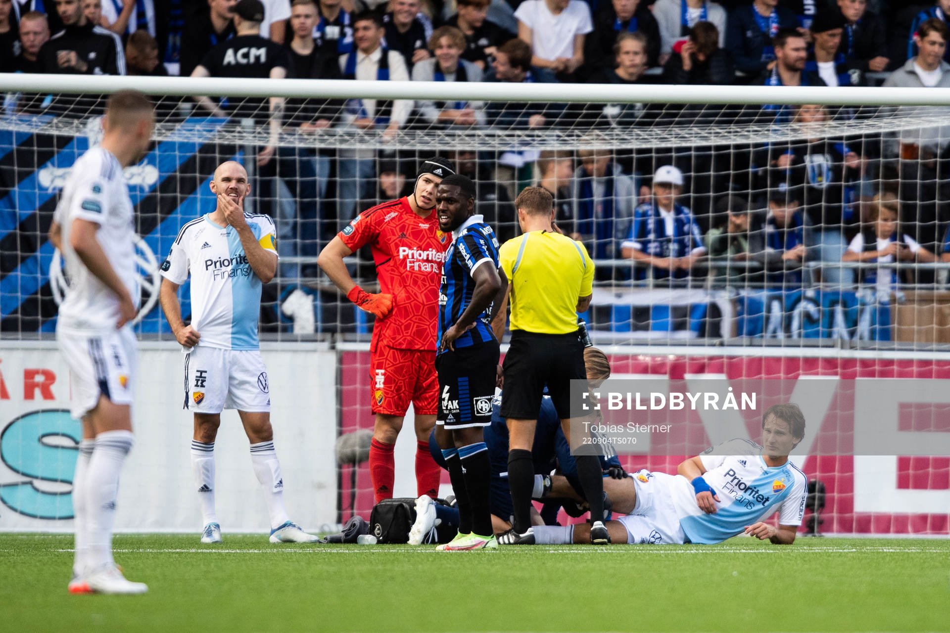 Djurgårdens Hjalmar Ekdal med skada