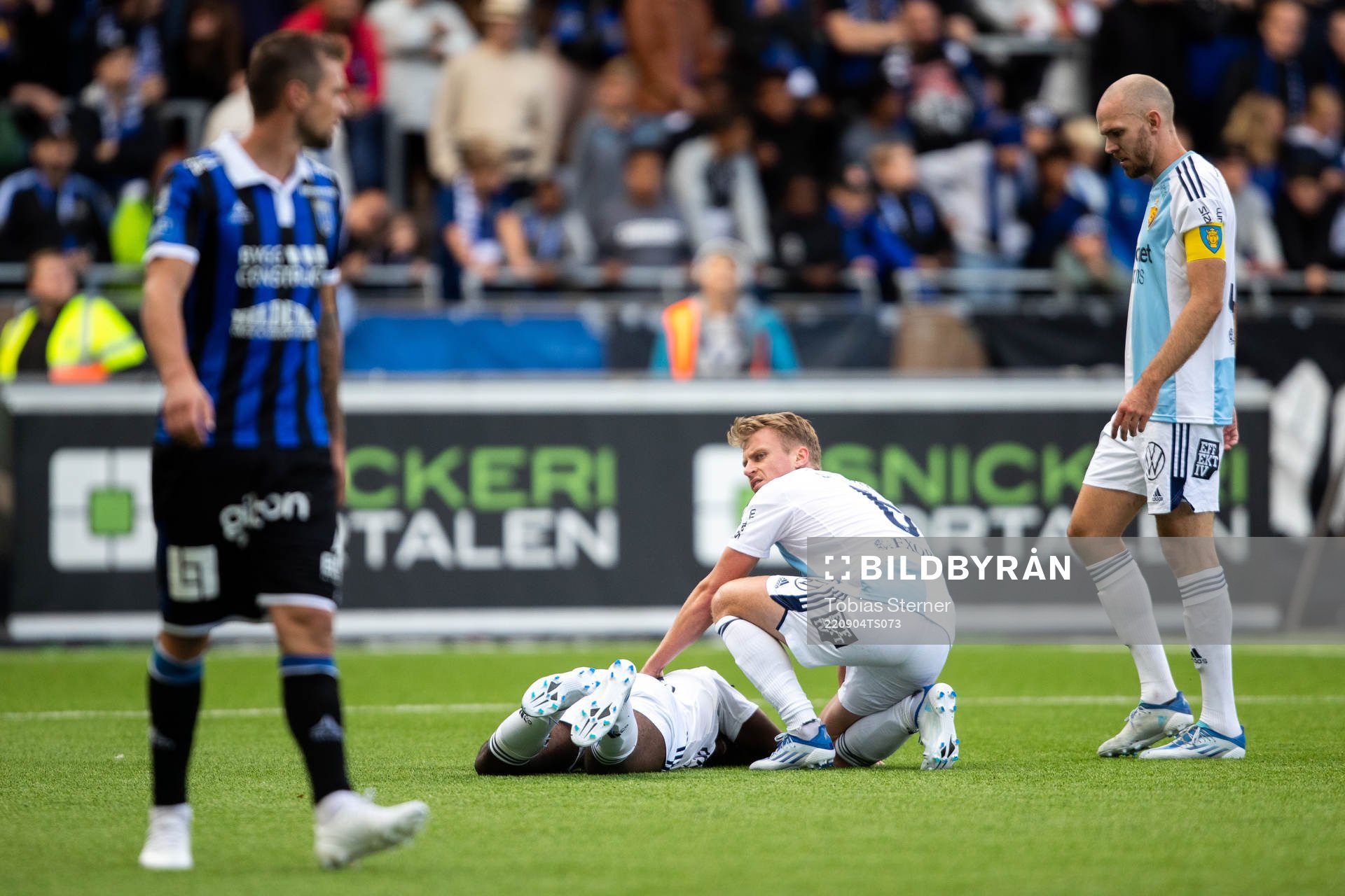 Djurgårdens Joel Asoro har ont
