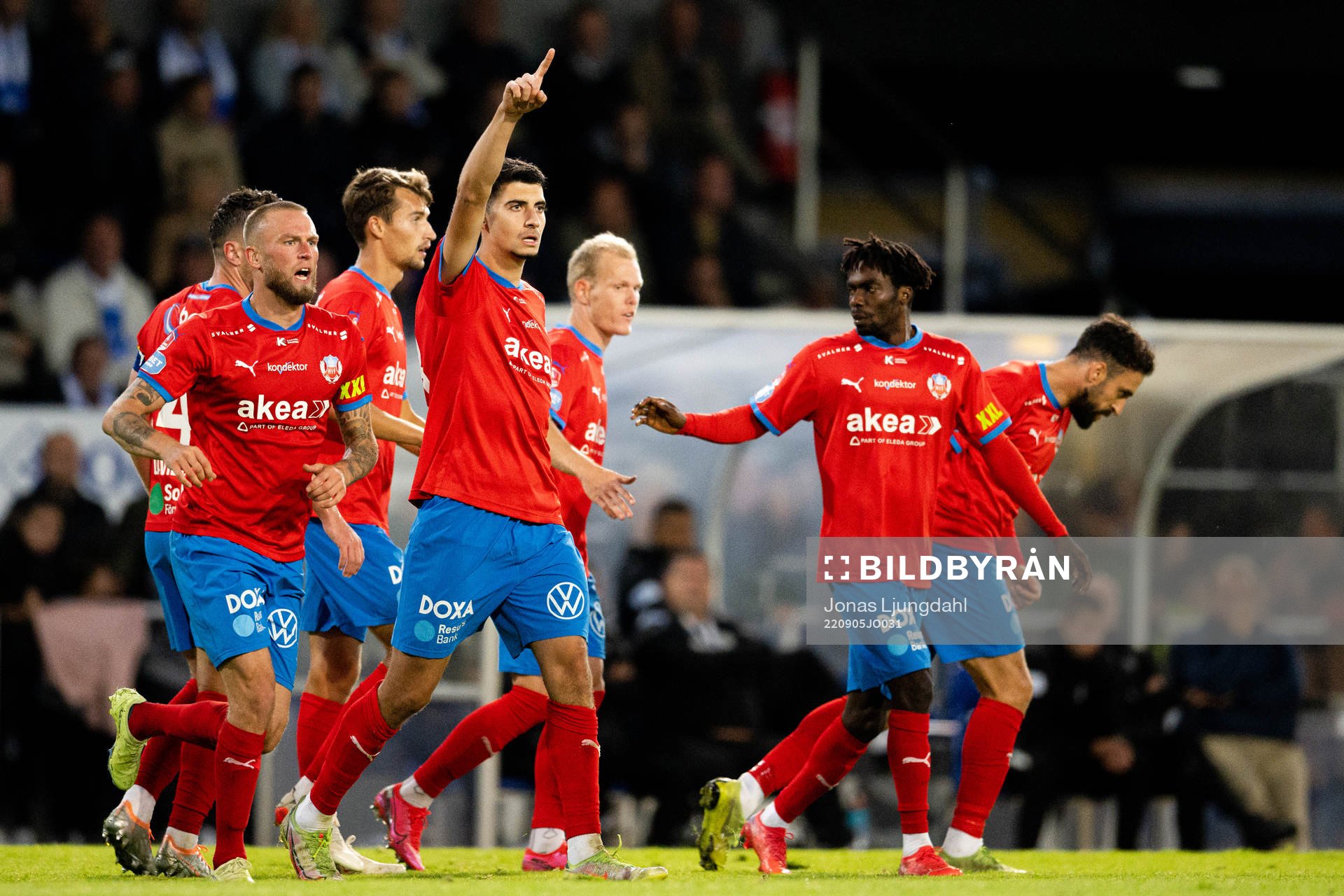 Helsingborgs Amar Muhsin jublar