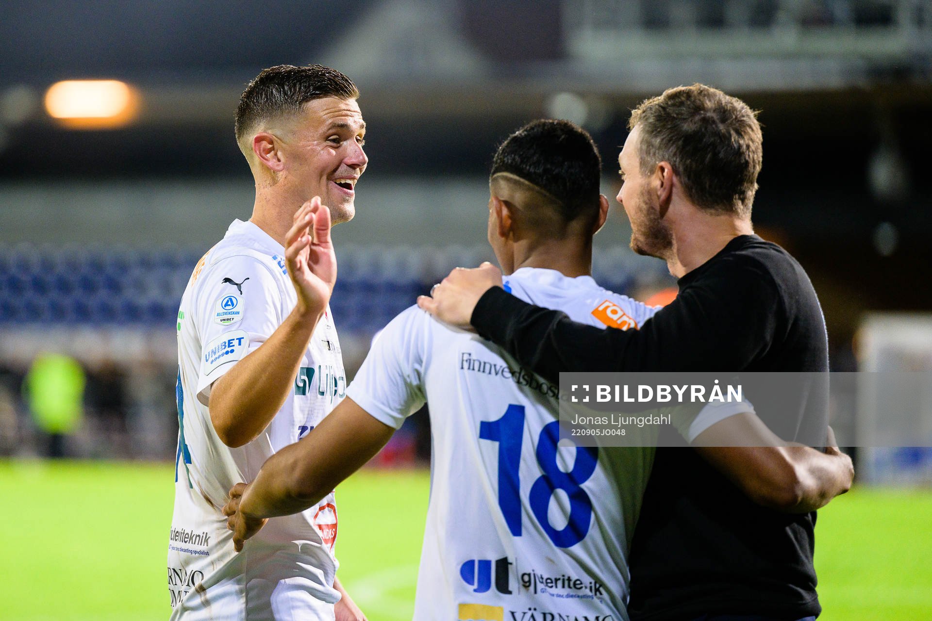 Värnamos Marcus Antonsson jublar