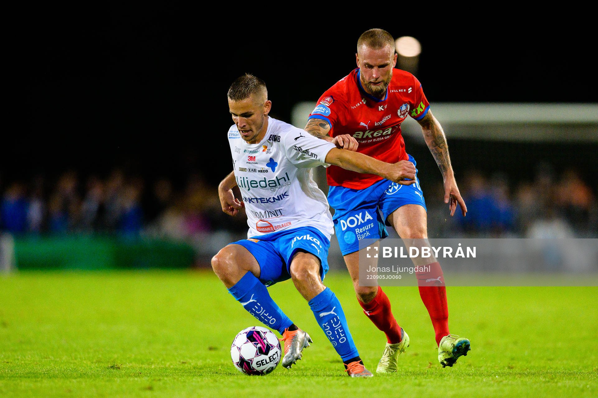 Värnamos Oscar Johansson och Helsingborgs Alexander