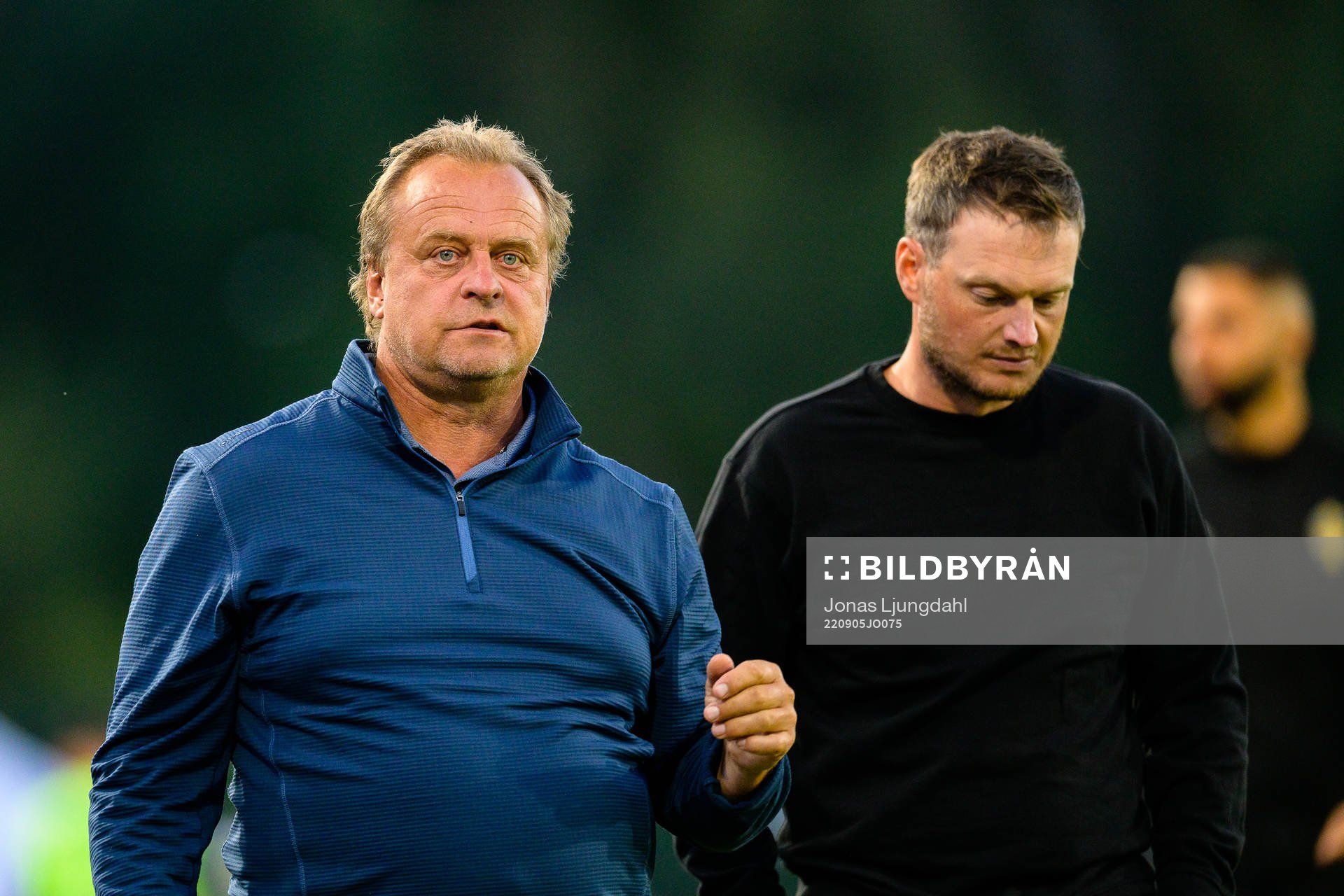 Värnamos assisterande tränare Jonas Thern och tränare