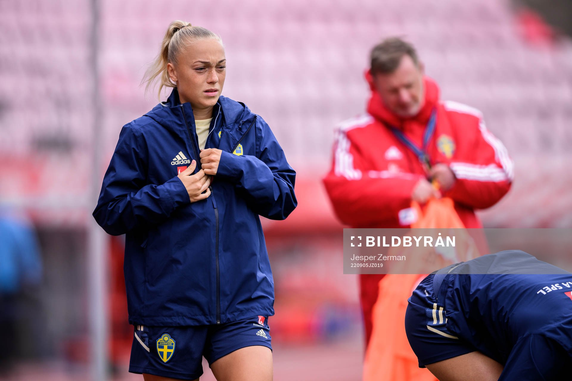 Hanna Bennison of the Swedish women's national football