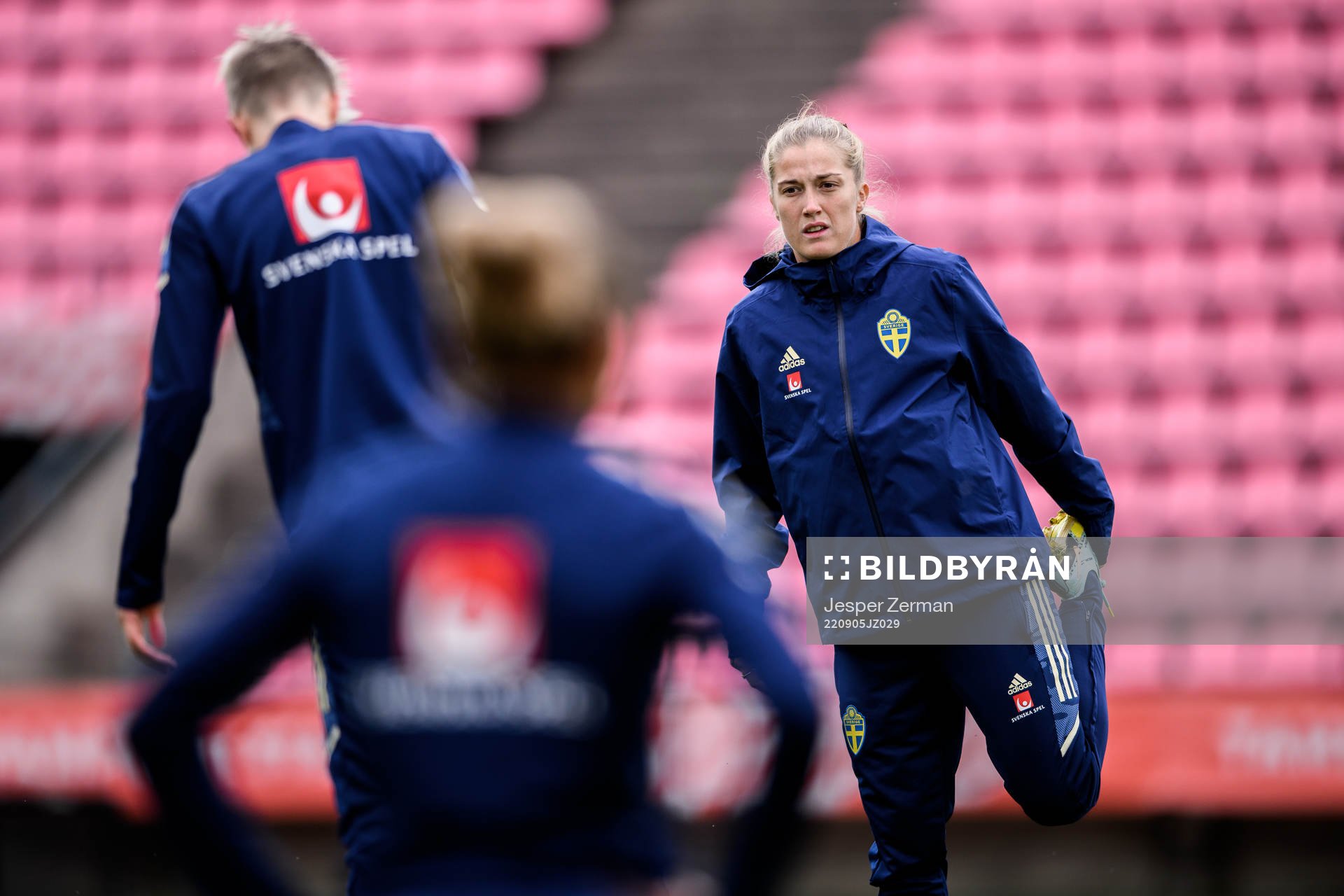 Filippa Angeldahl of the Swedish women's national football