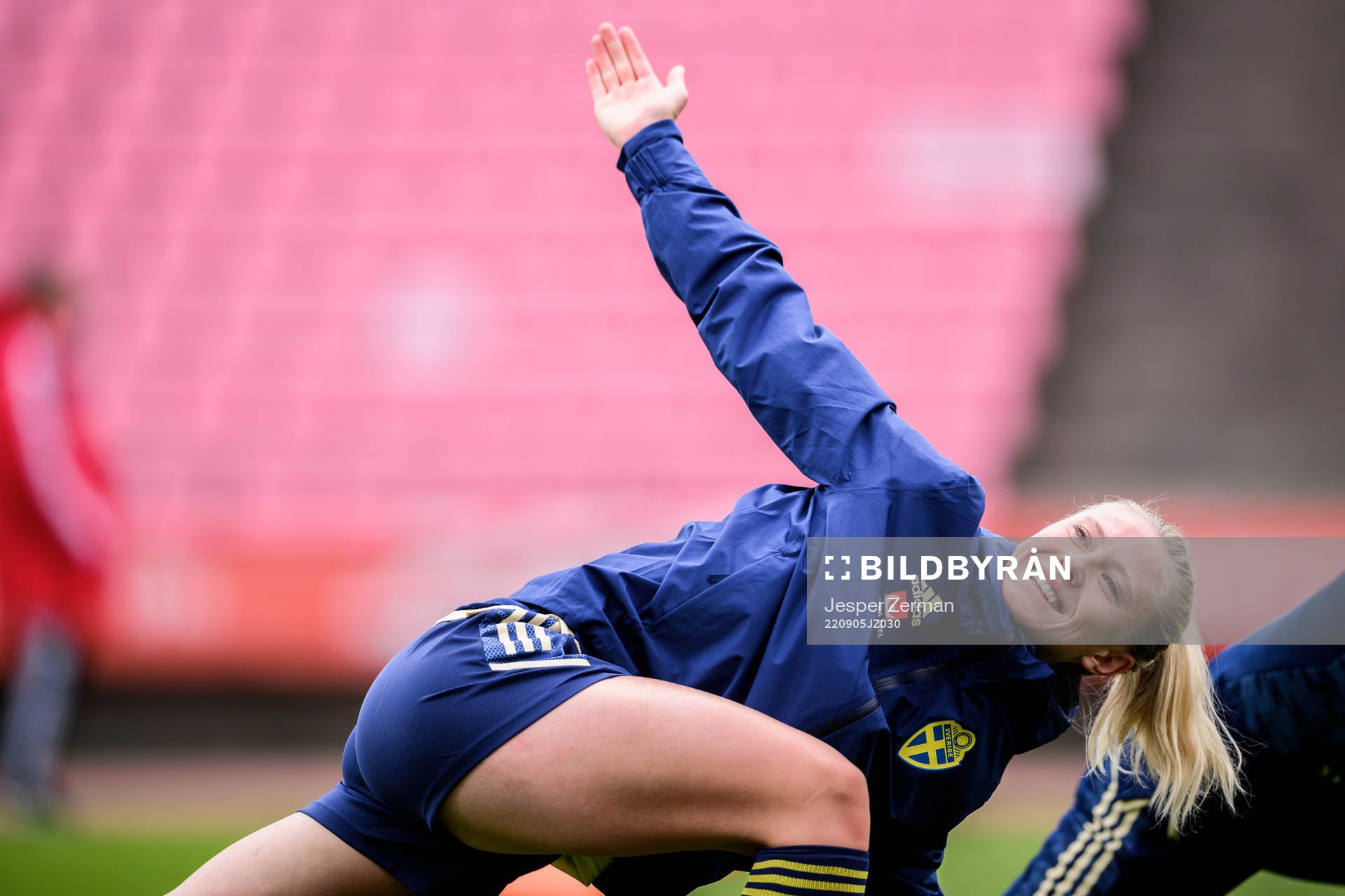 Rebecka Blomqvist of the Swedish women's national football