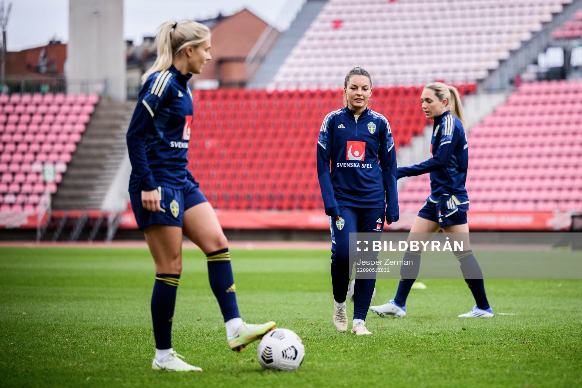 Amanda Nildén, Johanna Rytting Kaneryd and Elin Rubensson