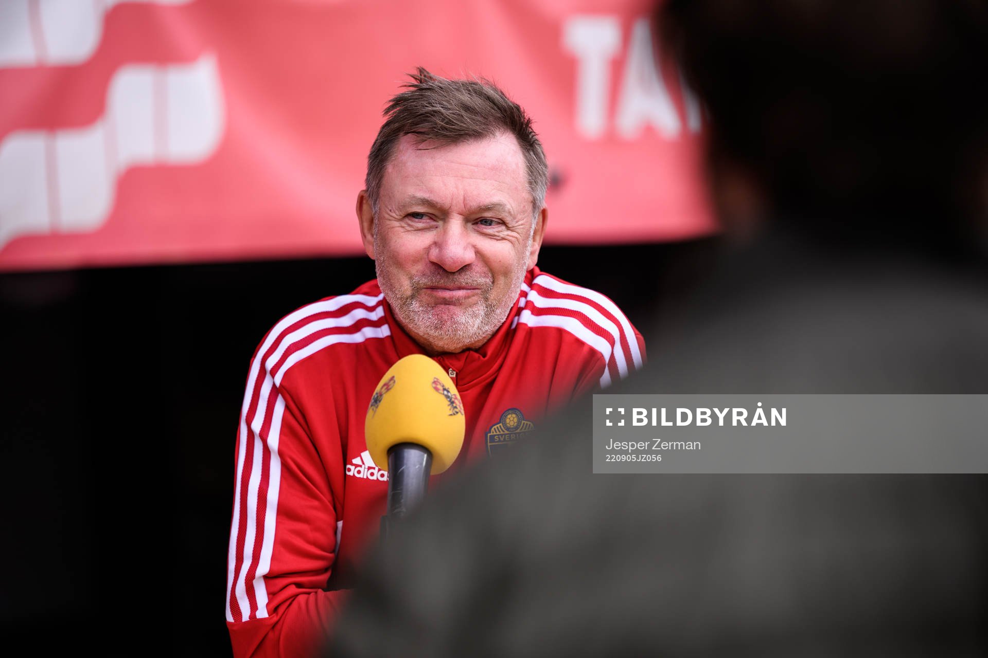 Peter Gerhardsson, head coach of the Swedish women's