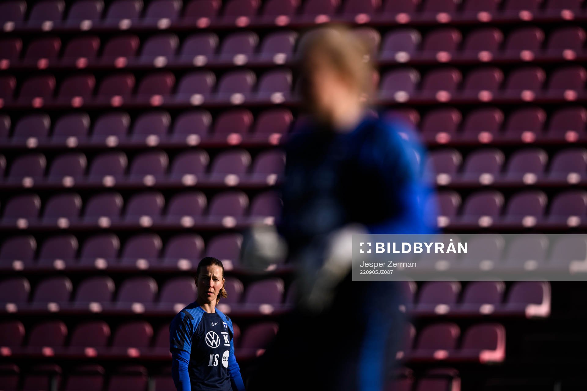goalkeeper Tinja-Riikka Korpela of Finland's women's