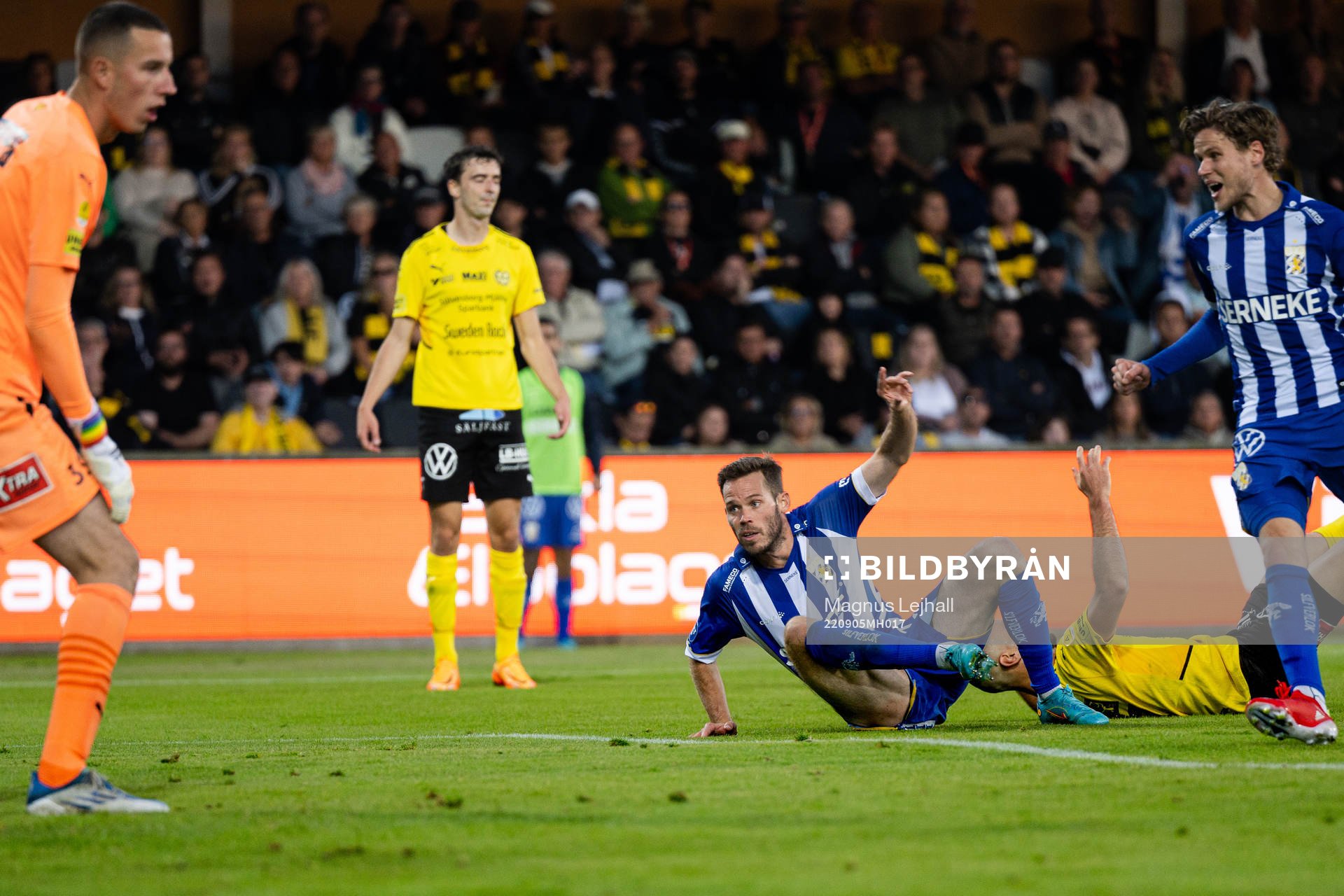IFK Göteborgs Emil Salomonsson jublar