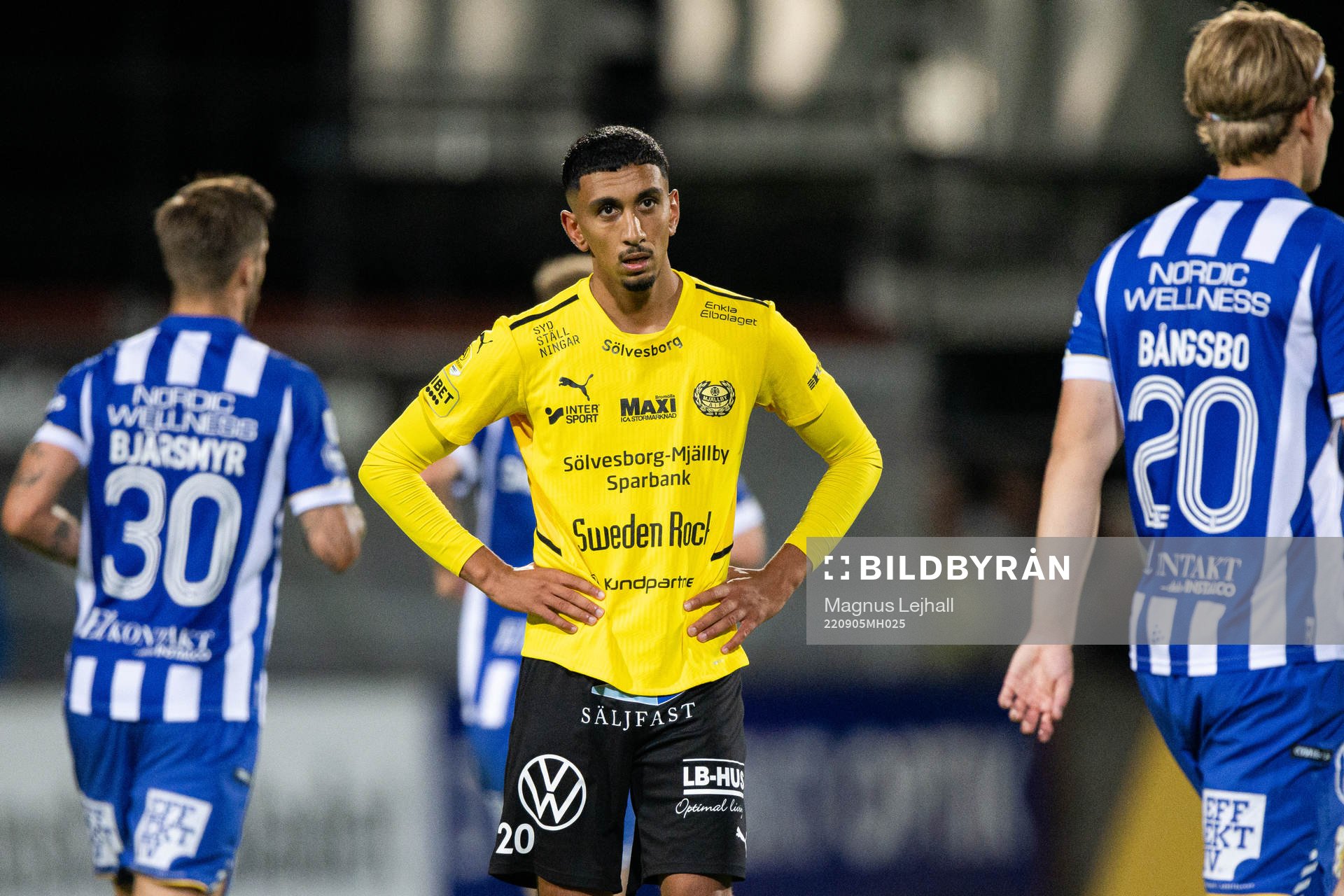 Mjällbys Amir Al-Ammari deppar