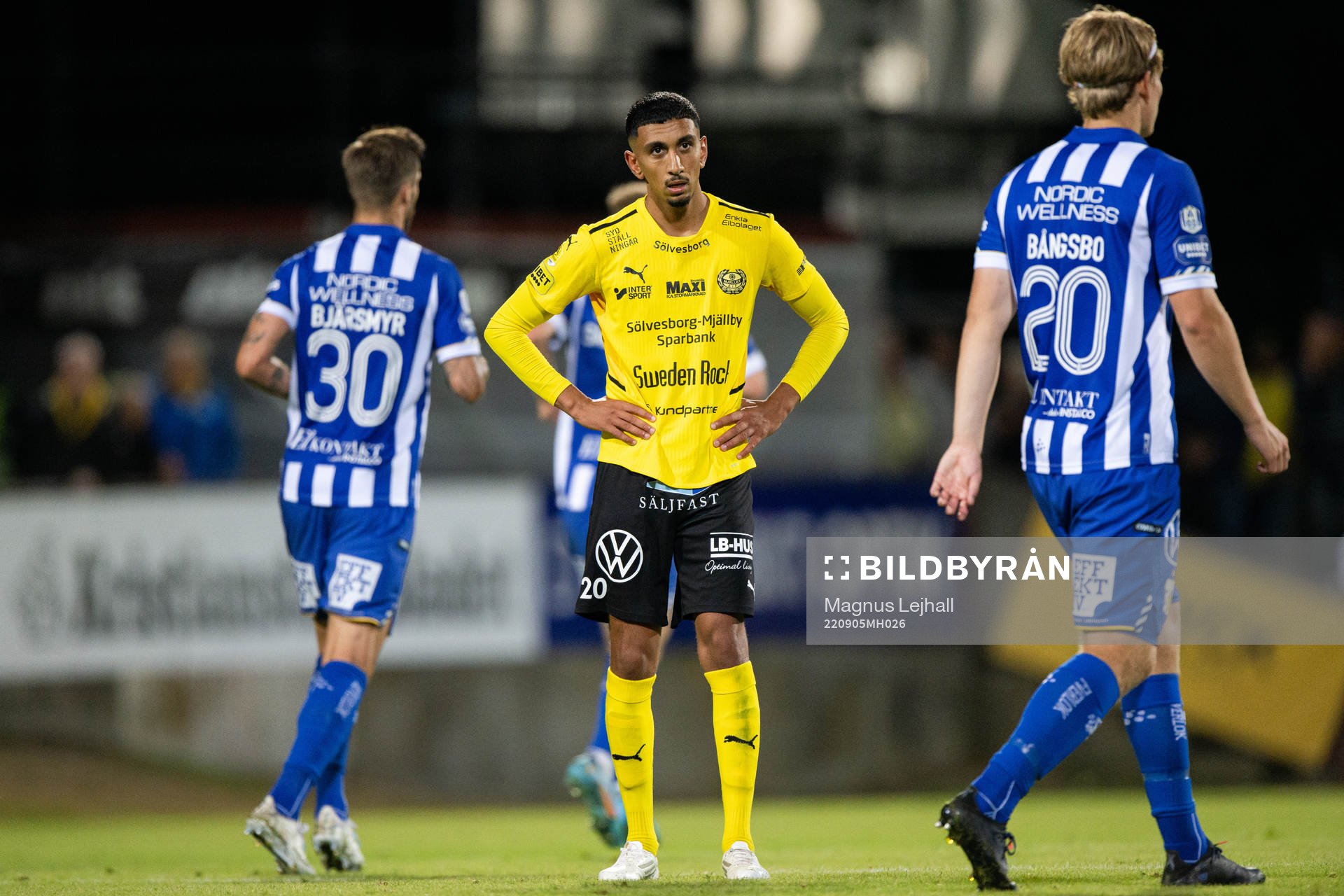 Mjällbys Amir Al-Ammari deppar