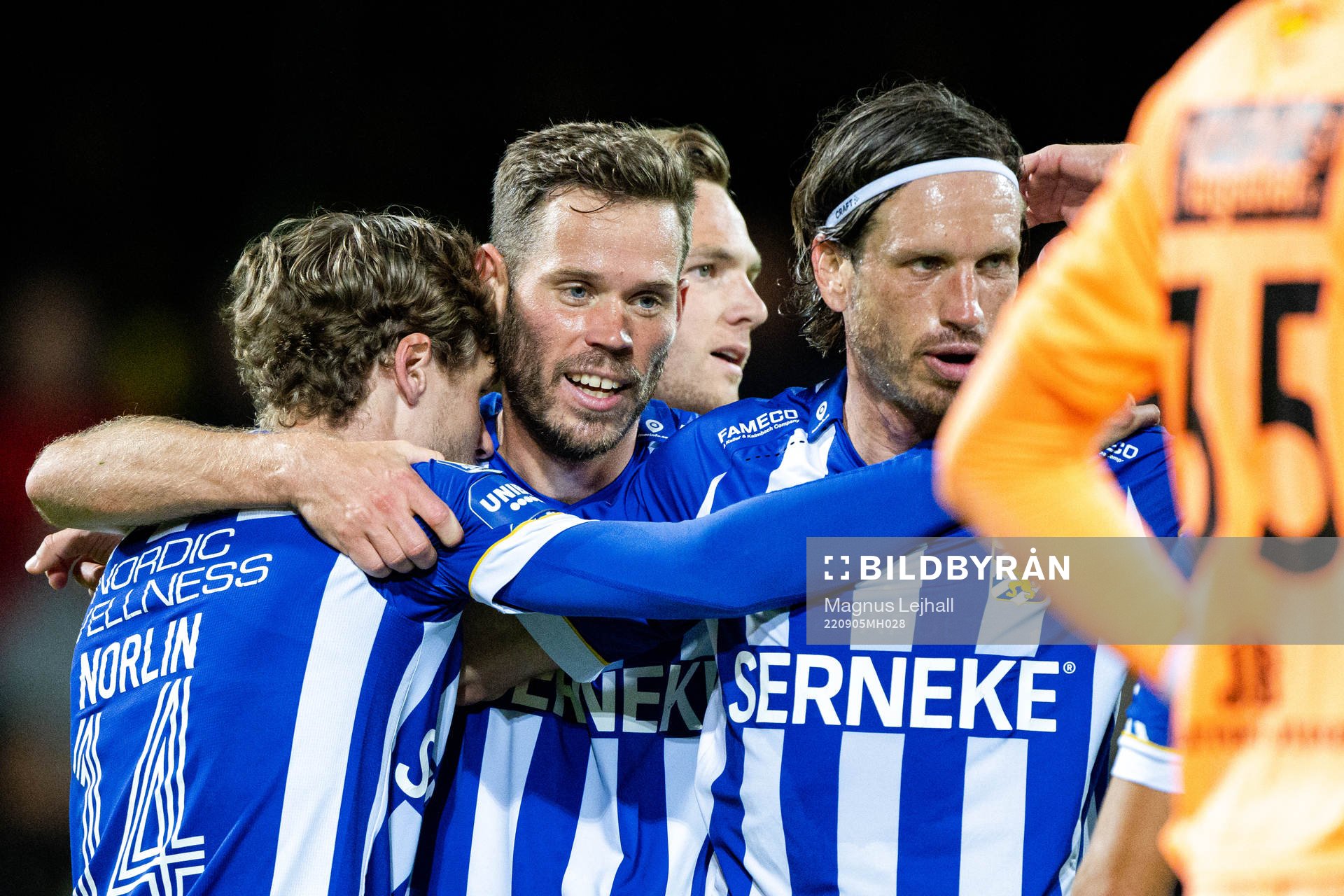 IFK Göteborgs Gustaf Norlin , Emil Salomonsson och Gustav
