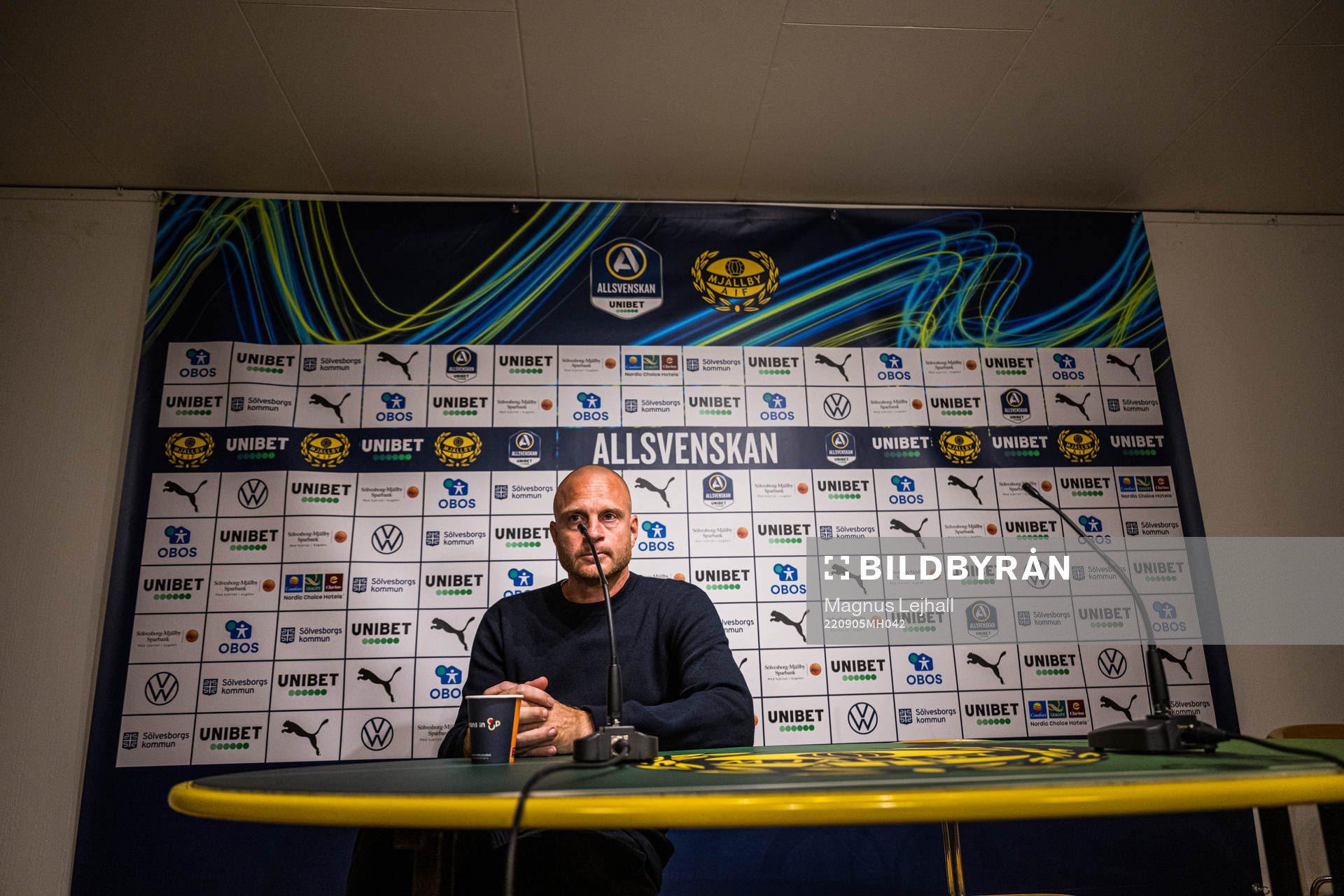Mjällbys tränare Andreas Brännström