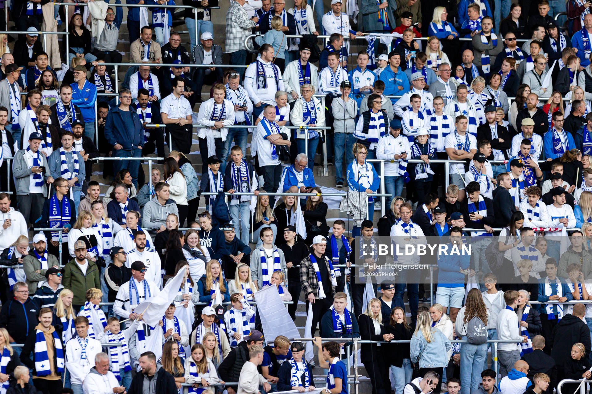under fotbollsmatchen i Allsvenskan mellan IFK Norrköping