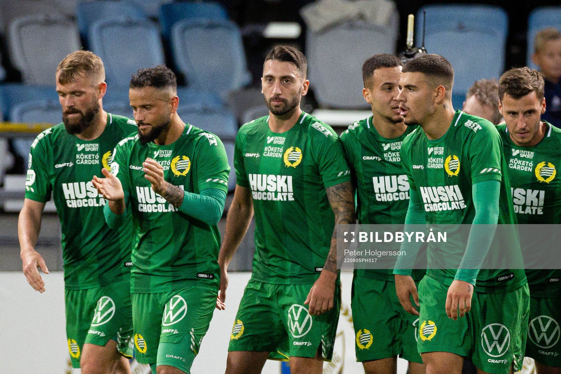Hammarbys Nahir Besara jublar