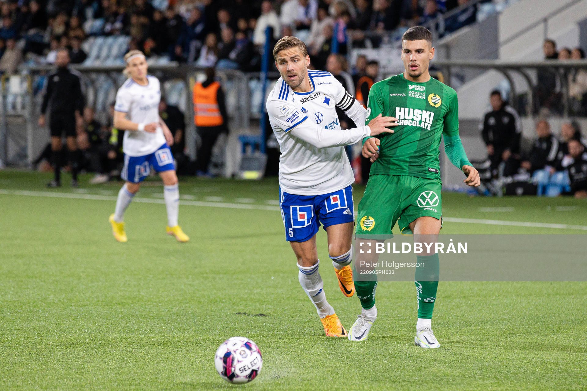 IFK Norrköpings Christoffer Nyman och Hammarbys Edvin