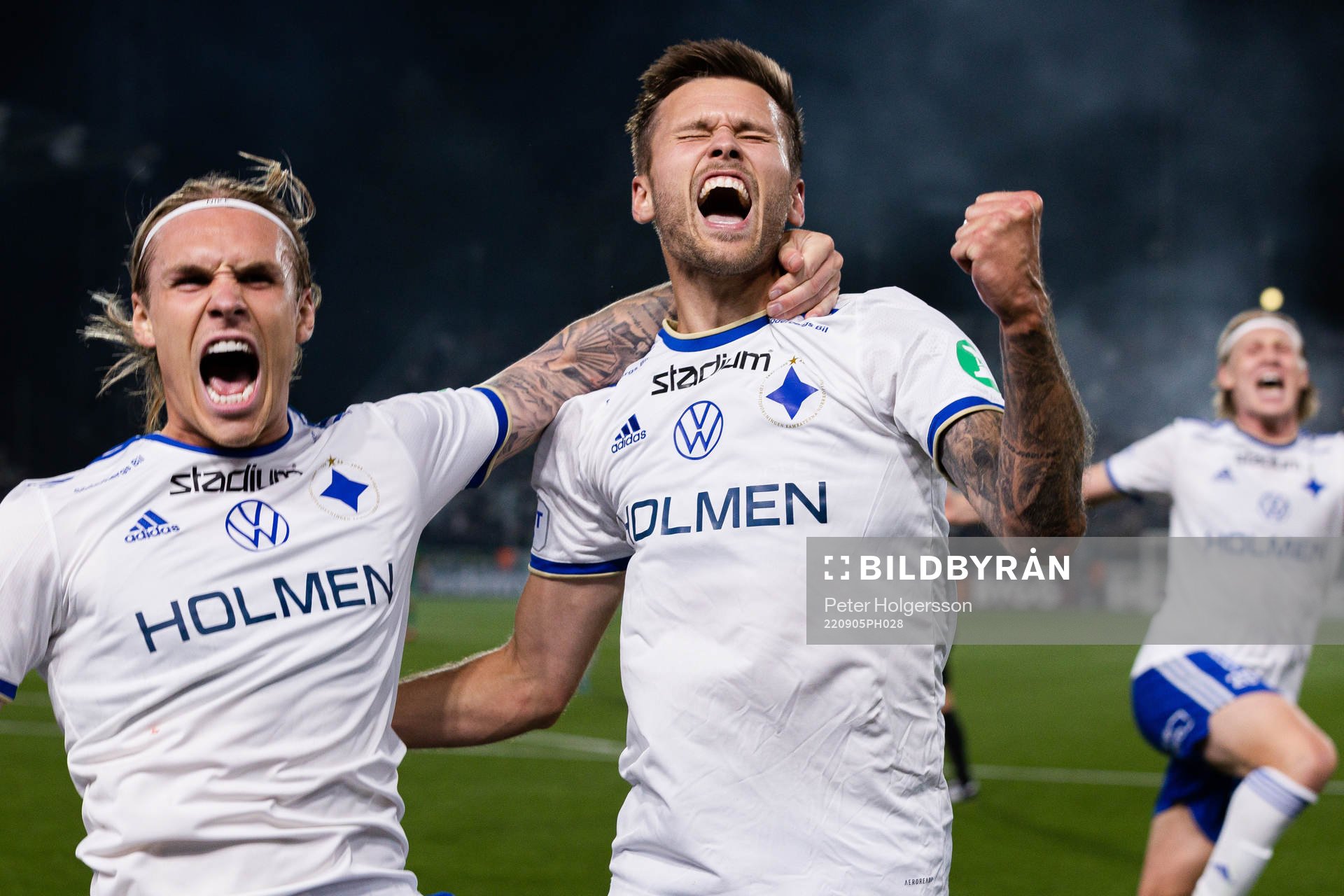 IFK Norrköpings Arnor Sigurdsson och Arnor Traustason