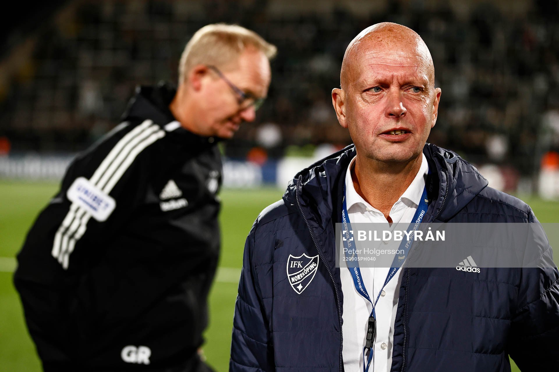 IFK Norrköpings sportchef Tony Martinsson rörd med