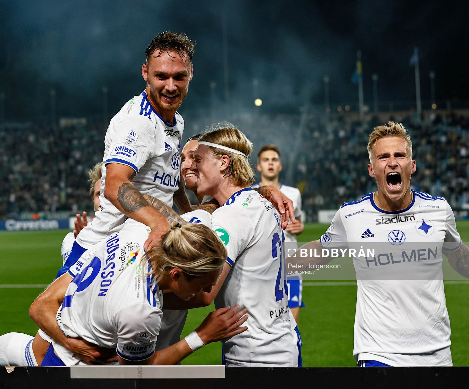 IFK Norrköpings spelare med Linus Wahlqvist Egnell, Daniel