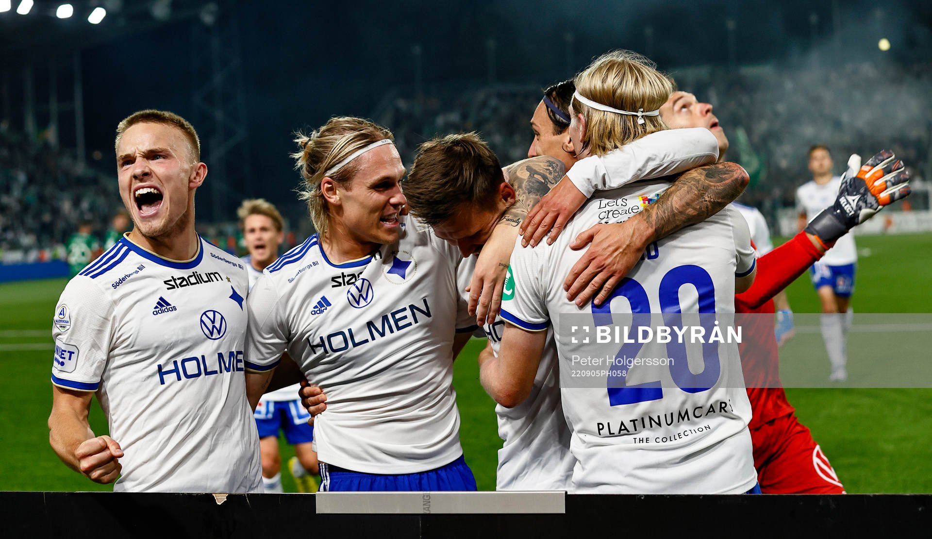 IFK Norrköpings pelare med Jacob Ortmark och Arnor