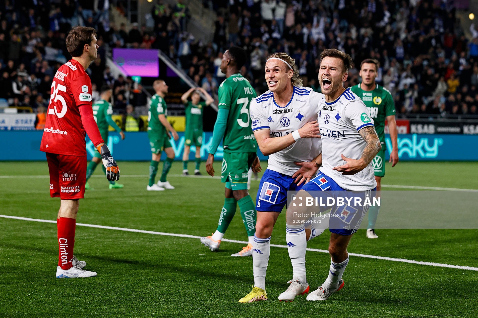 IFK Norrköpings Arnór Traustason och Arnor Sigurdsson