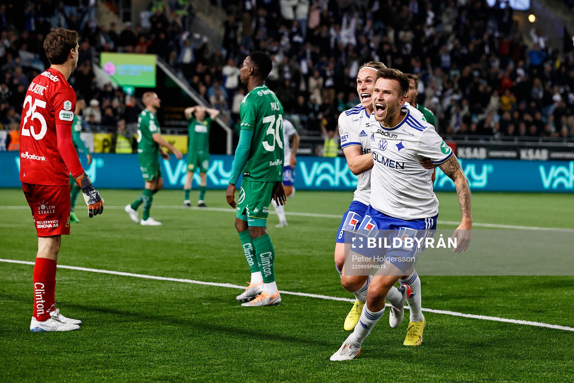 IFK Norrköpings Arnór Traustason och Arnor Sigurdsson