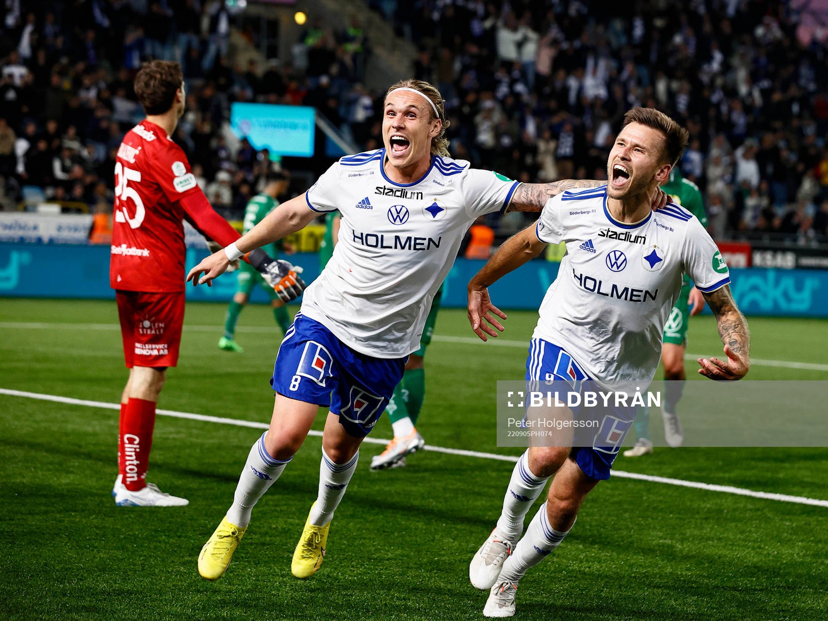 IFK Norrköpings Arnór Traustason och Arnor Sigurdsson
